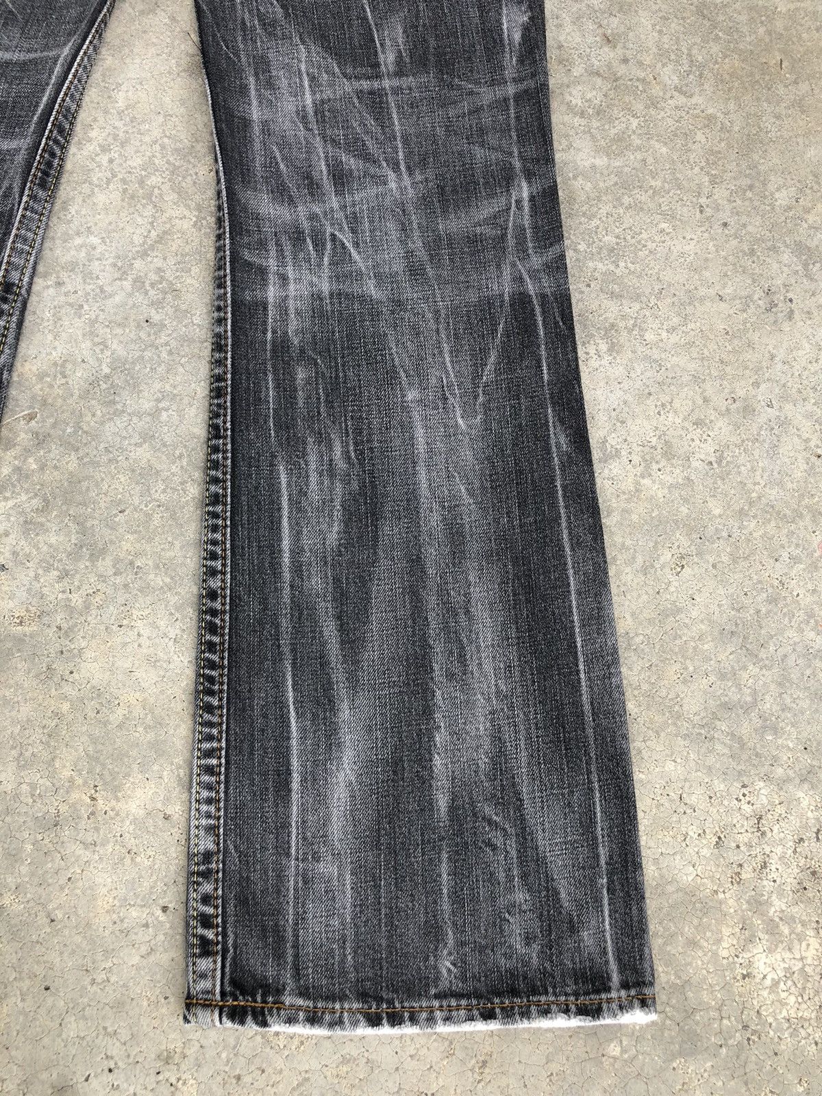 If Six Was Nine Y2k Levis Flared Jeans Distressed Jeans 507 Size US 31 - 12 Thumbnail