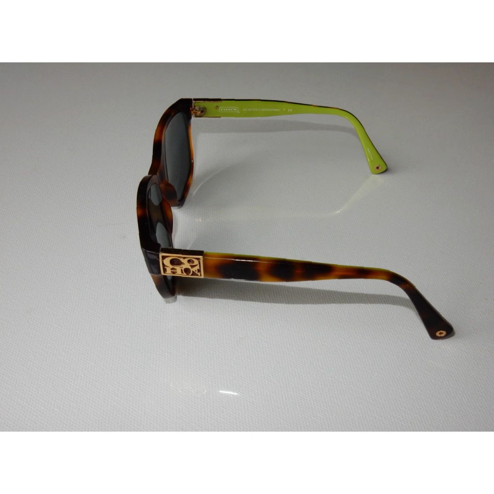 Coach VINTAGE Coach Sunglasses Frames Only Women 56mm Brown Prescription Small Scratches Size ONE SIZE - 3 Thumbnail