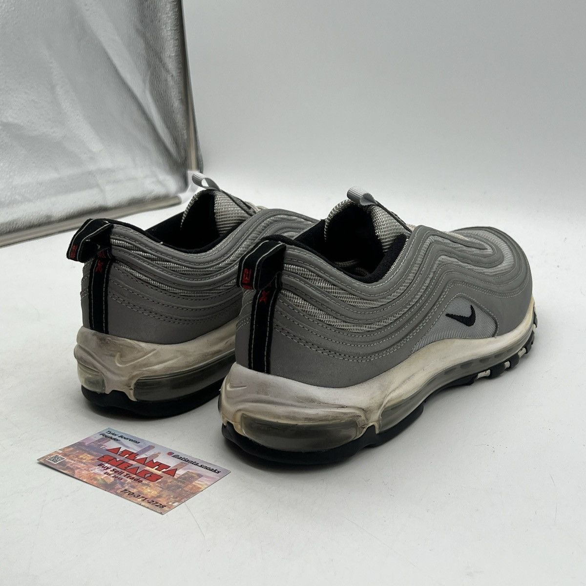Nike Air max 97 reflect silver Size US 12 / EU 45 - 5 Thumbnail