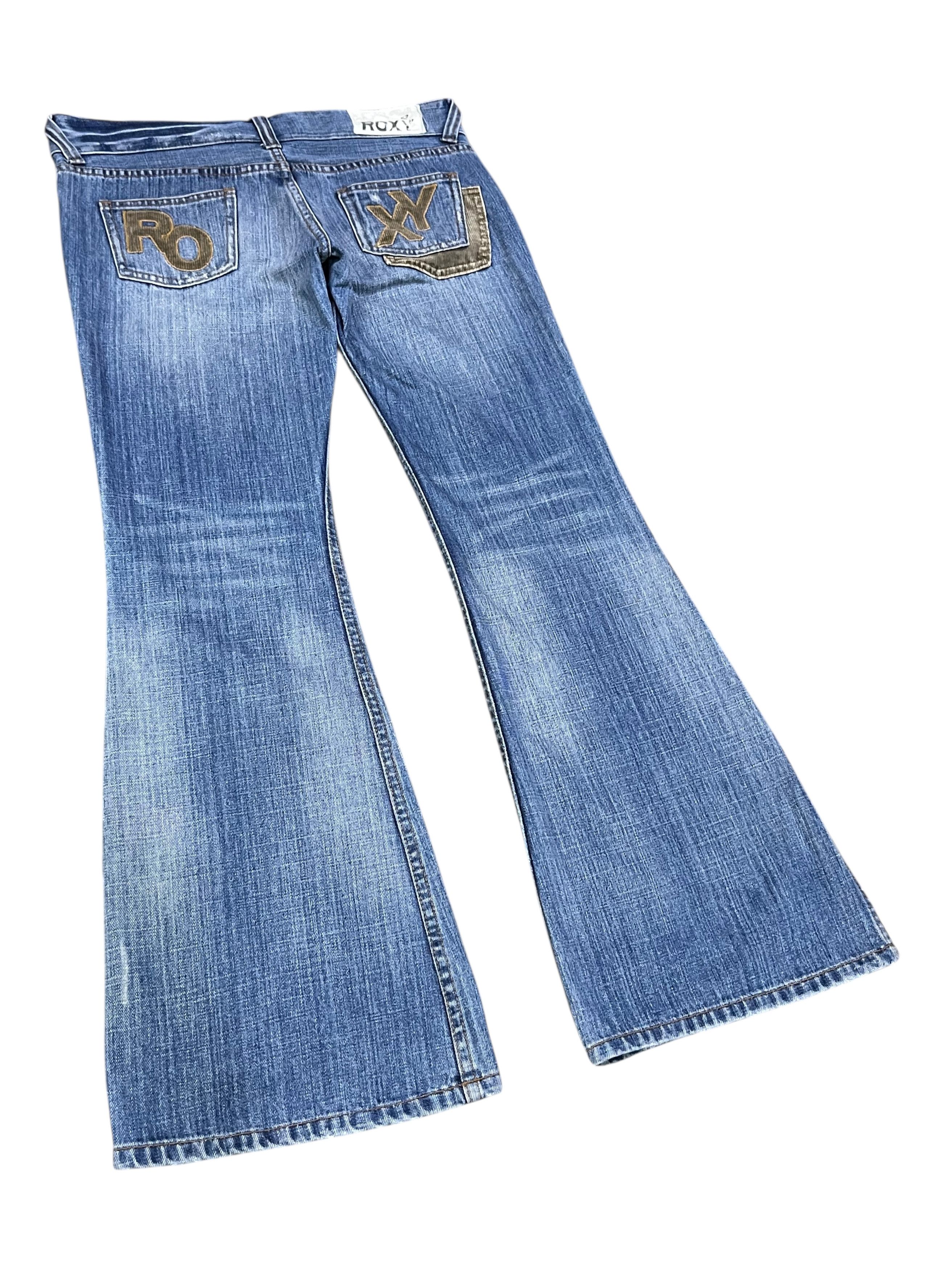 Quiksilver FYE 90’s🔥ROXY Ultra WIDE LEG FLARE Vintage Clossing Brand Size 29" - 2 Thumbnail