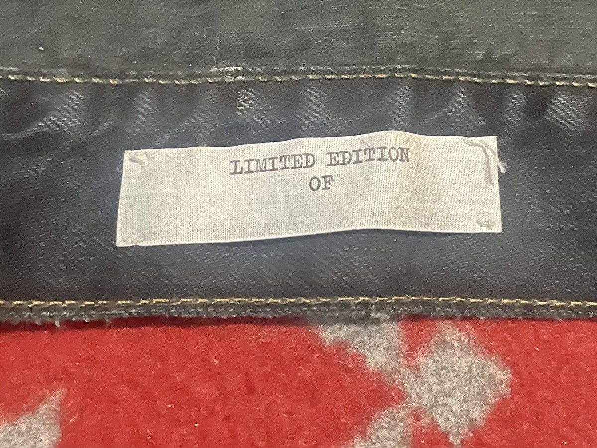 Levi's Black Denim Jacket with Flywheel Patch Size US M / EU 48-50 / 2 - 5 Thumbnail