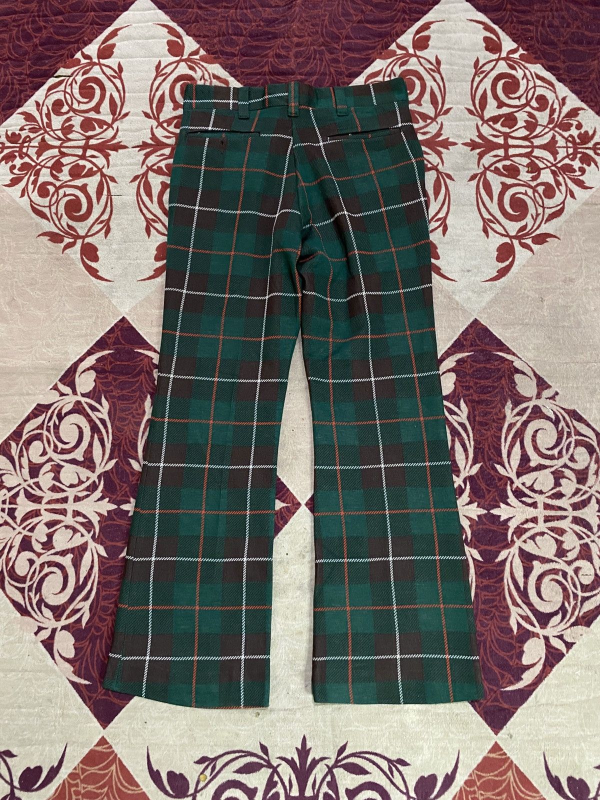 Lee 1970s Lee Plaid Tartan Pants Size US 30 / EU 46 - 11 Thumbnail