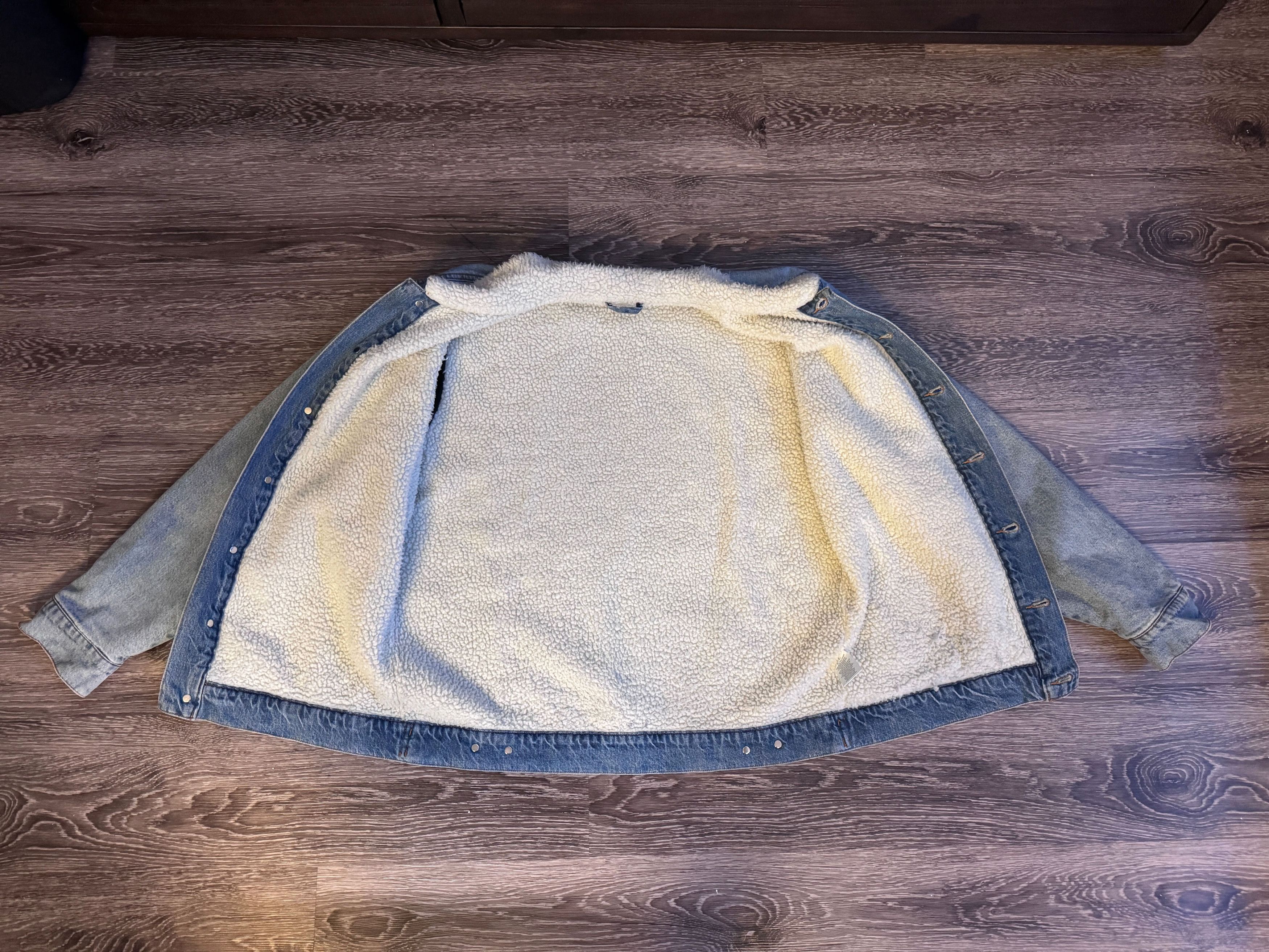 Dravus Dravus Denim Jacket with Fuzzy Lining Size US XL / EU 56 / 4 - 2 Thumbnail