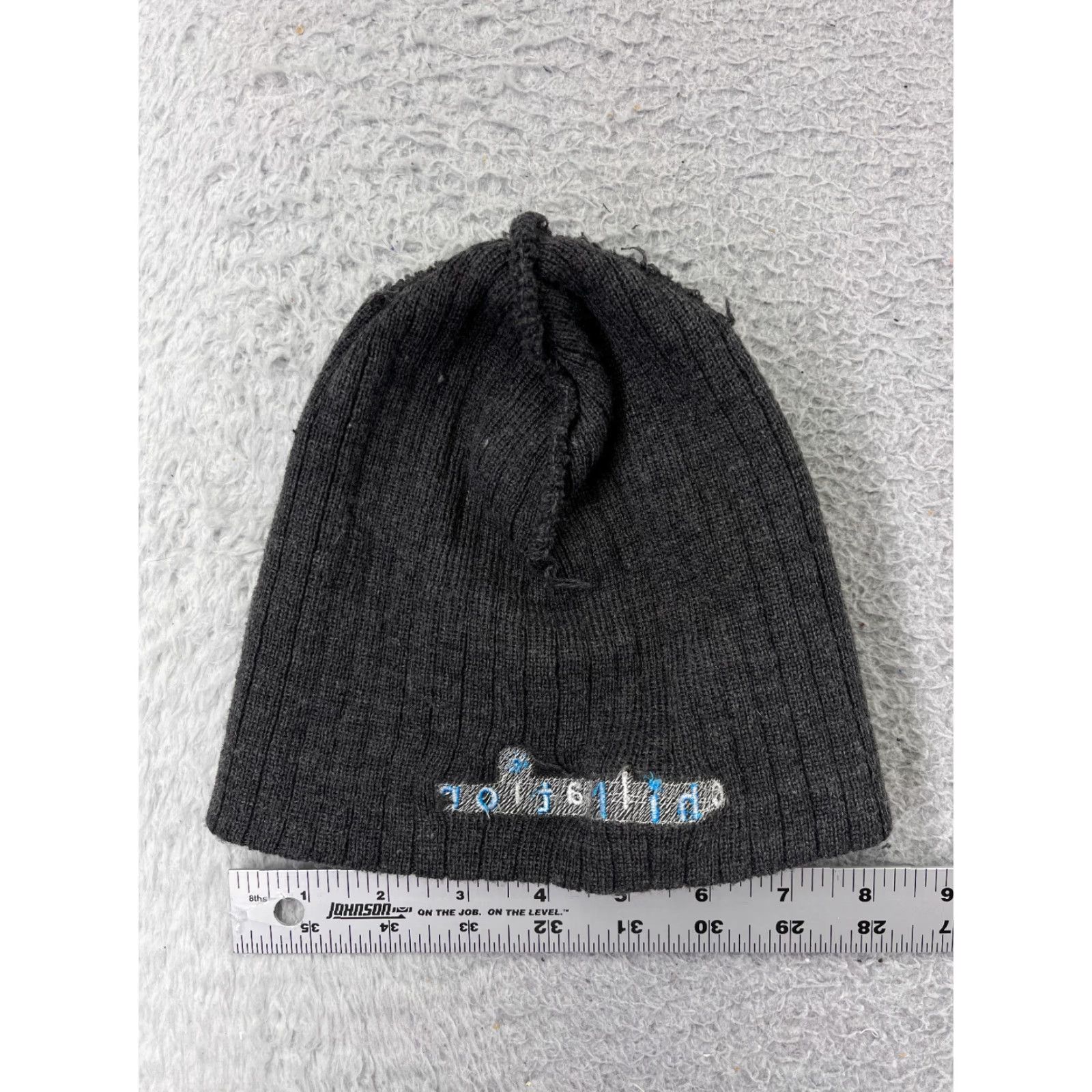 Vintage FERSTEN WORLDWIDE Beanie Hat Adult One Size Gray Acrylic Knit Outdoor Ski Mens Size ONE SIZE - 4 Thumbnail