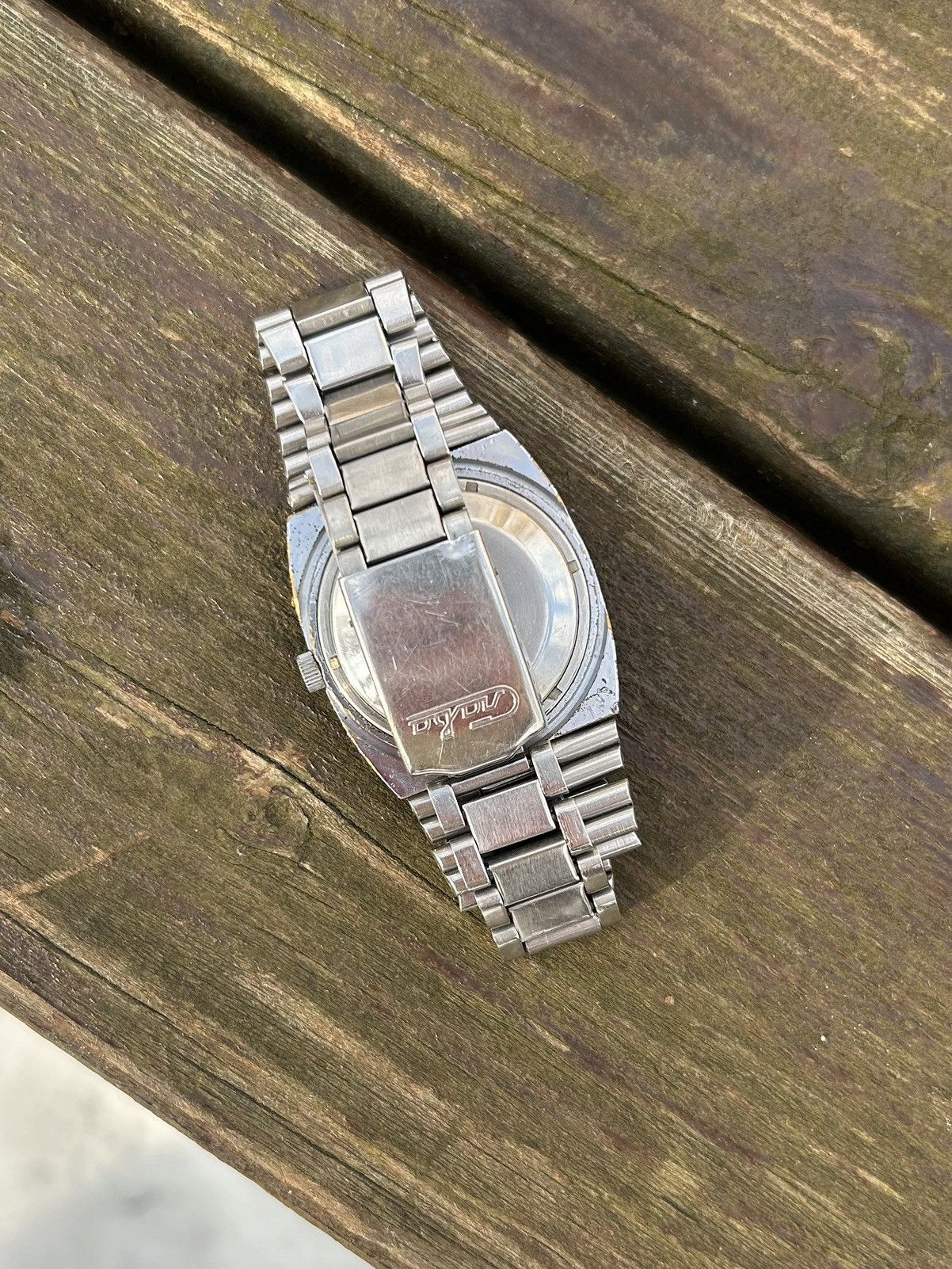 Vintage Vintage Watch Retro Soviet USSR Automatic Slava Tank Size ONE SIZE - 19 Thumbnail