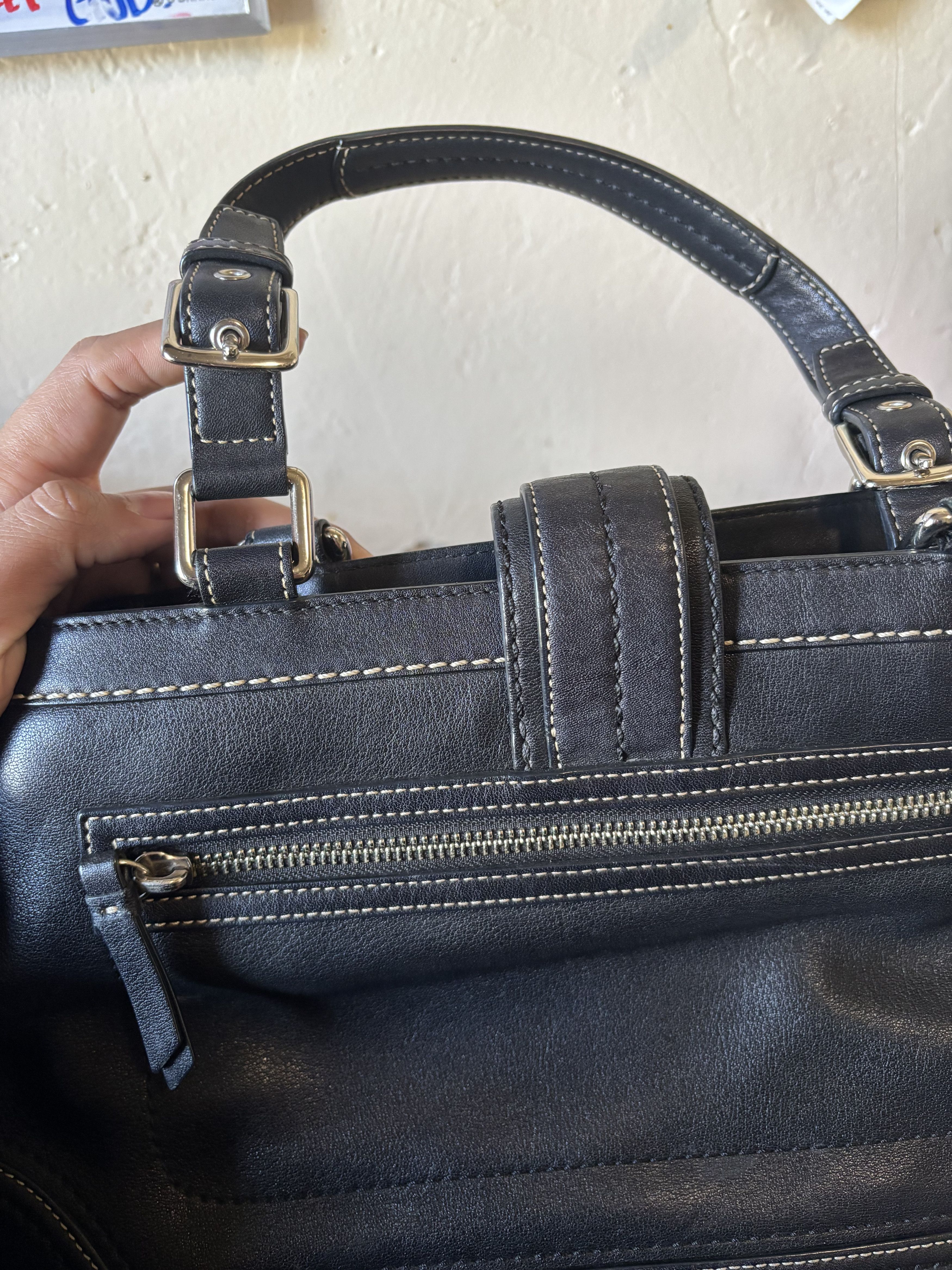 Coach Coach Hampton Soho Carryall (Style F12602) Size ONE SIZE - 4 Thumbnail