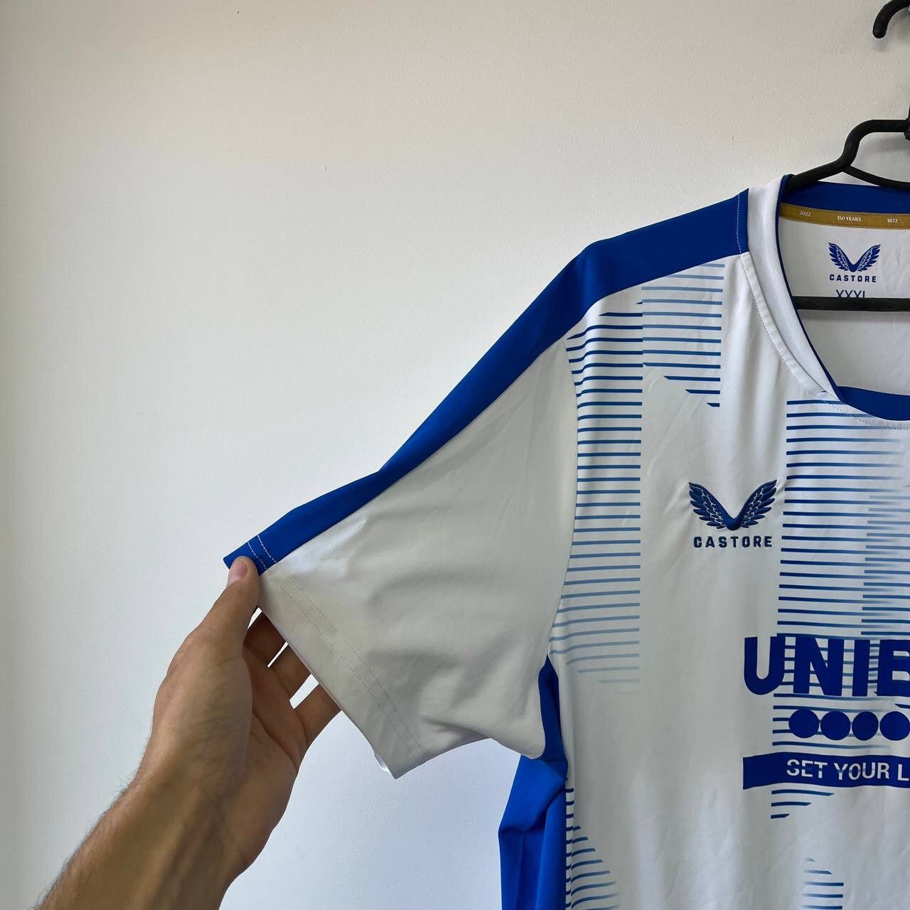 Vintage Glasgow Rangers 2021/2022 Training Football Shirt Soccer Size US XXL / EU 58 / 5 - 17 Thumbnail