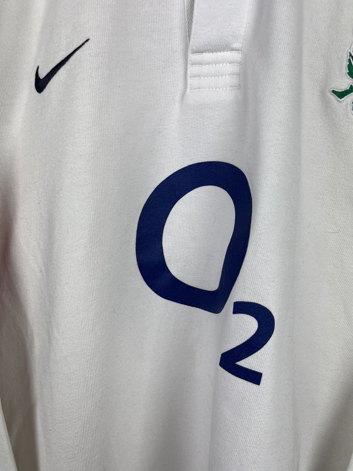 Nike VINTAGE NIKE ENGLAND RETRO RUGBY JERSEY DRILL BLOKE Y2K 90s Size US XXL / EU 58 / 5 - 5 Thumbnail