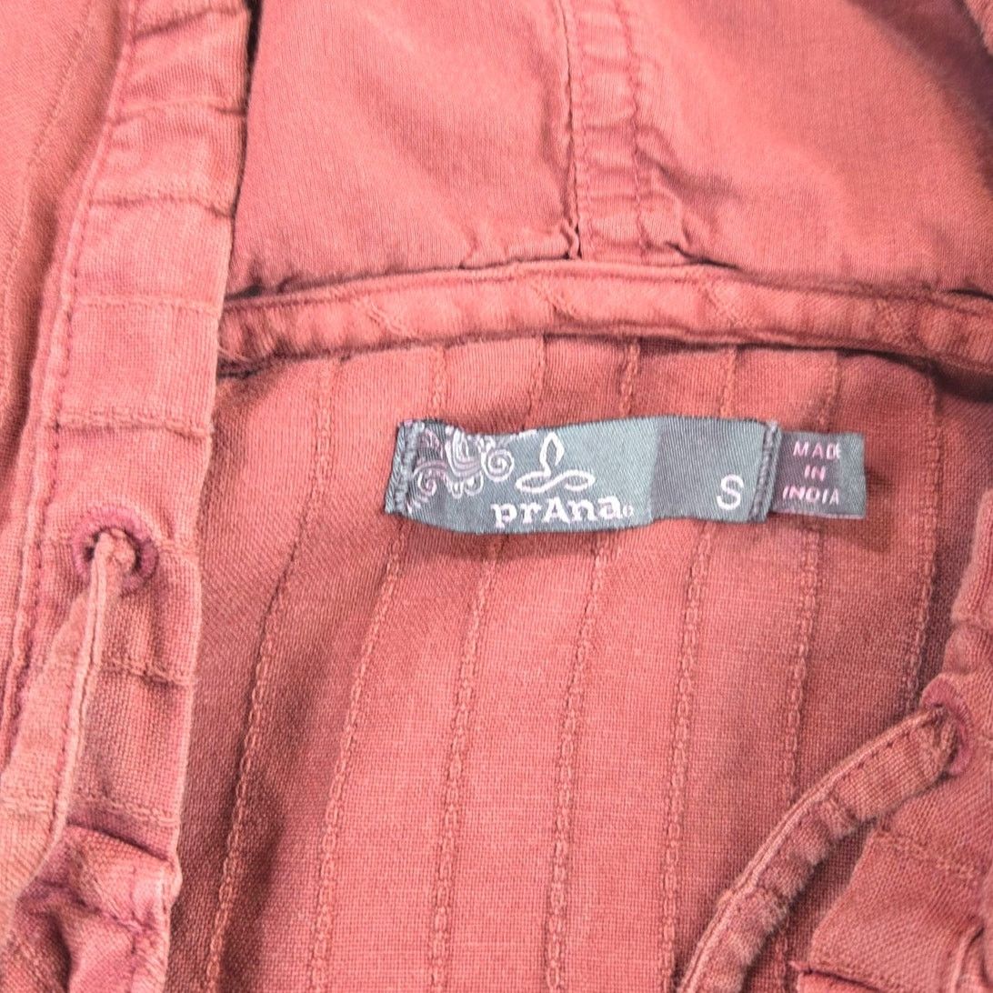 Prana Prana | Farin Hooded Pullover Top in Rose | Size Small Size S / US 4 / IT 40 - 4 Thumbnail