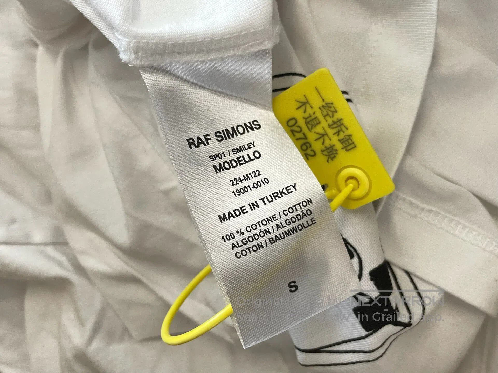 Raf Simons Raf Simons Smiley Face Graffiti Short Sleeve Size US S / EU 44-46 / 1 - 5 Thumbnail