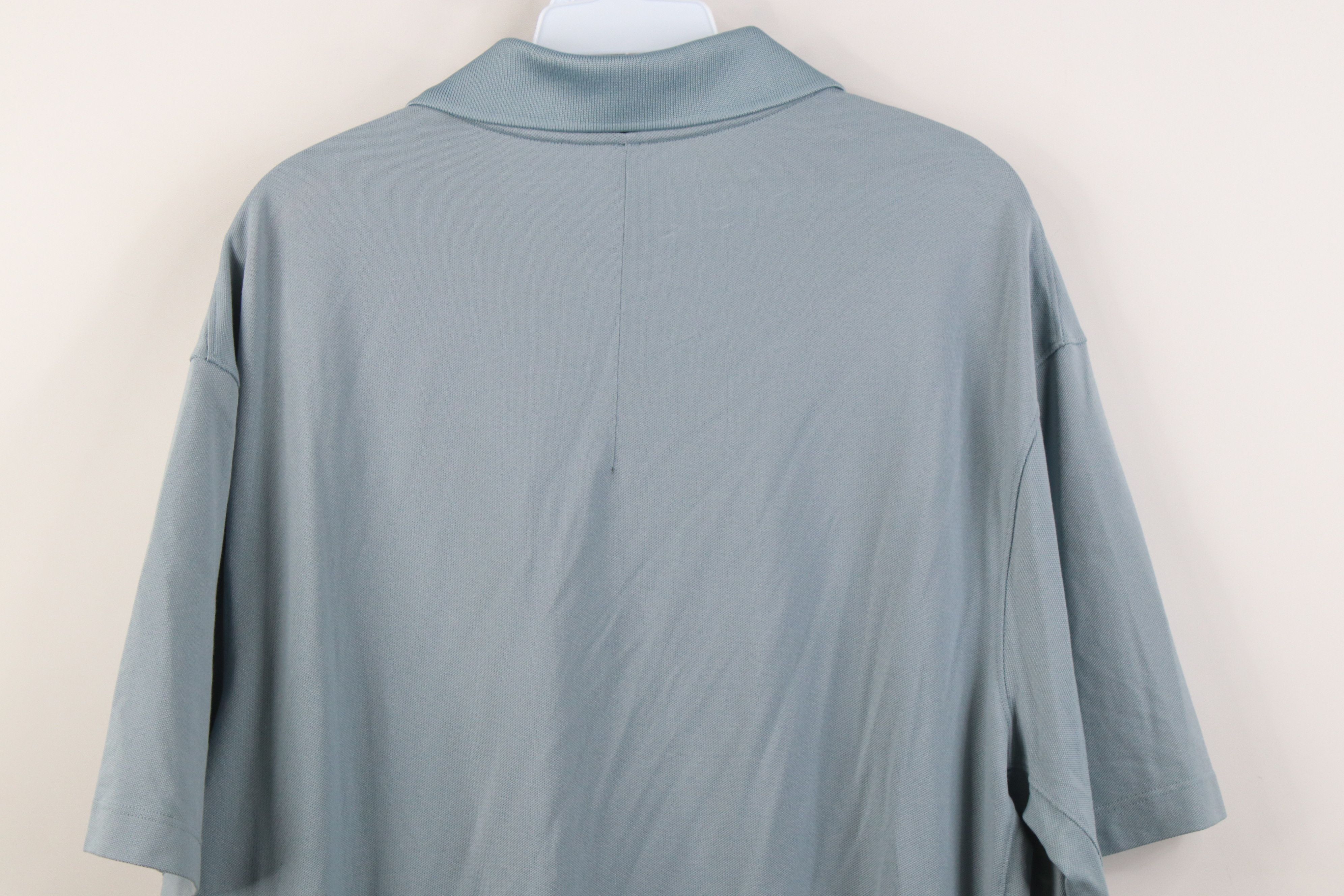 Lululemon Lululemon Short Sleeve Collared Golf Polo Shirt Blue Size US XXL / EU 58 / 5 - 12 Thumbnail