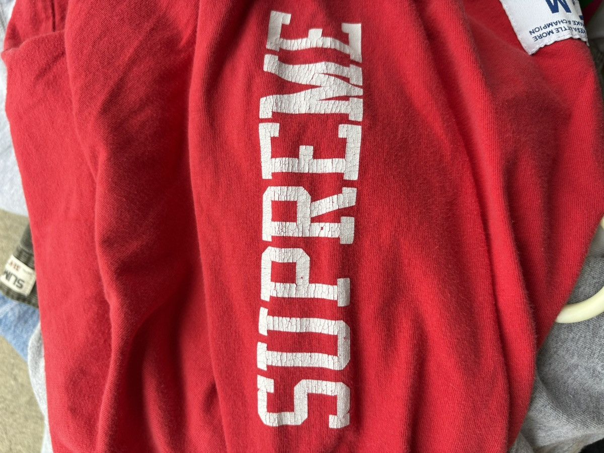 Champion × Supreme Supreme x Champion Stacked C Longsleeve Tee Size US M / EU 48-50 / 2 - 3 Thumbnail