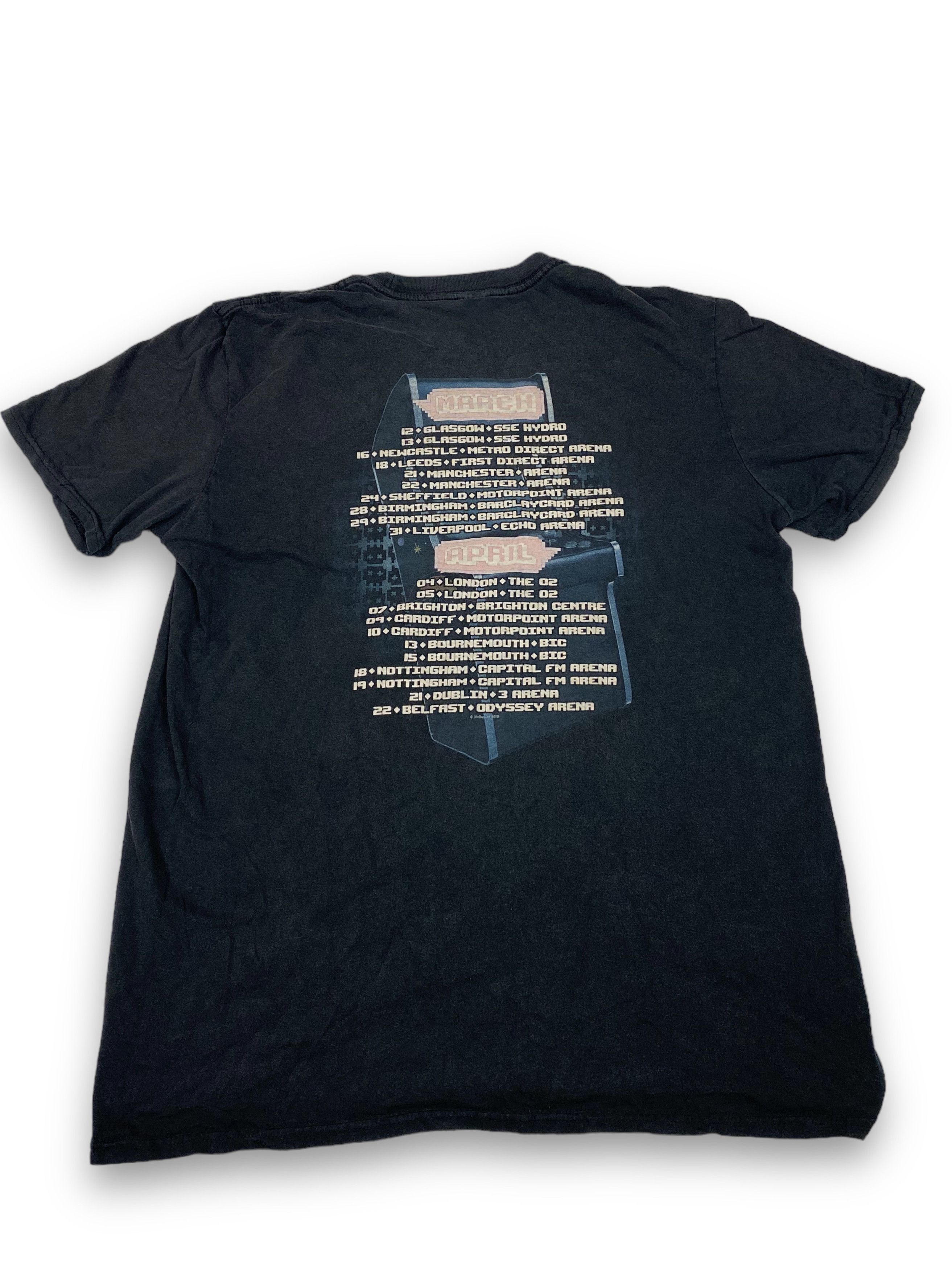 Band Tees Vintage MC BUSTED' S Most Excelent Tour Black Faded Tee M641 Size US M / EU 48-50 / 2 - 6 Thumbnail
