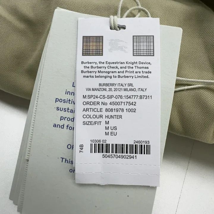 Burberry Burberry Burberry Casual Short Sleeve Shirt for Men-2507 Size US M / EU 48-50 / 2 - 4 Thumbnail