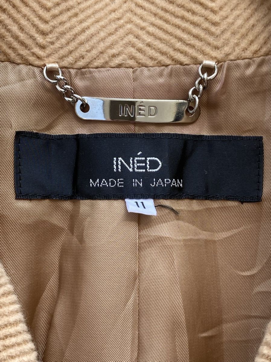 Japanese Brand Ined by Yohji Yamamoto Vintage Wool Coat Jacket Size US S / EU 44-46 / 1 - 19 Thumbnail