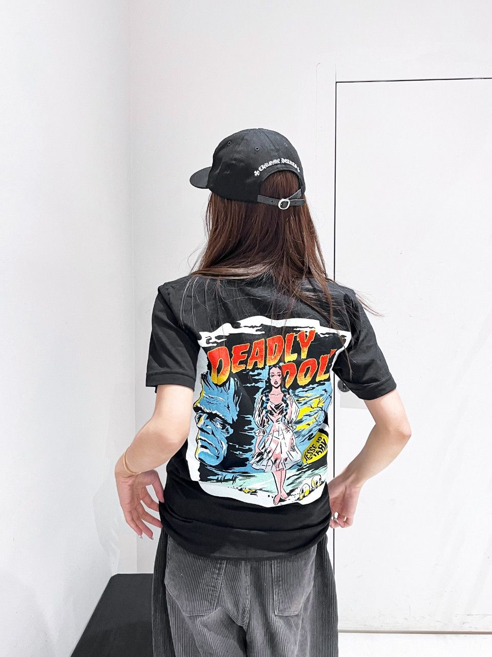 Chrome Hearts Chrome Hearts Black Deadly Doll Short Sleeve Tee Size US S / EU 44-46 / 1 - 10 Thumbnail
