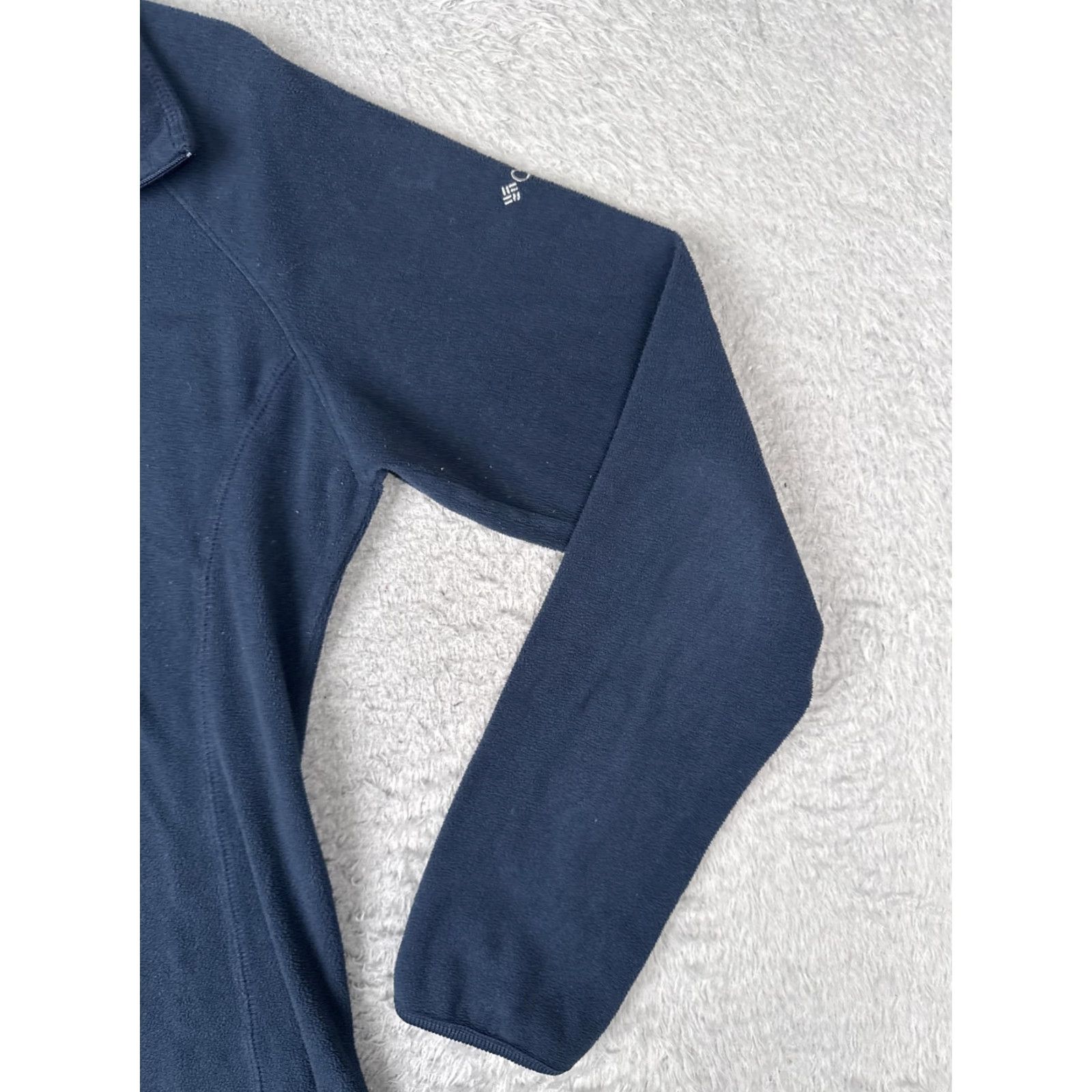 Vintage Columbia Jacket Womens S Blue Fleece 1/4 Zip Pullover Outdoor Hiking Jacket Coats Active Casual Menus Womens Size S / US 4 / IT 40 - 2 Thumbnail
