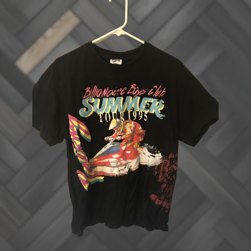 Billionaire Boys Club Billionaire Boys Club T-Shirt Mens Large Black Cotton Graphic Print Logo Crew Neck Short Sleeve All Seasons Vintage No Size US L / EU 52-54 / 3 - 1 Thumbnail