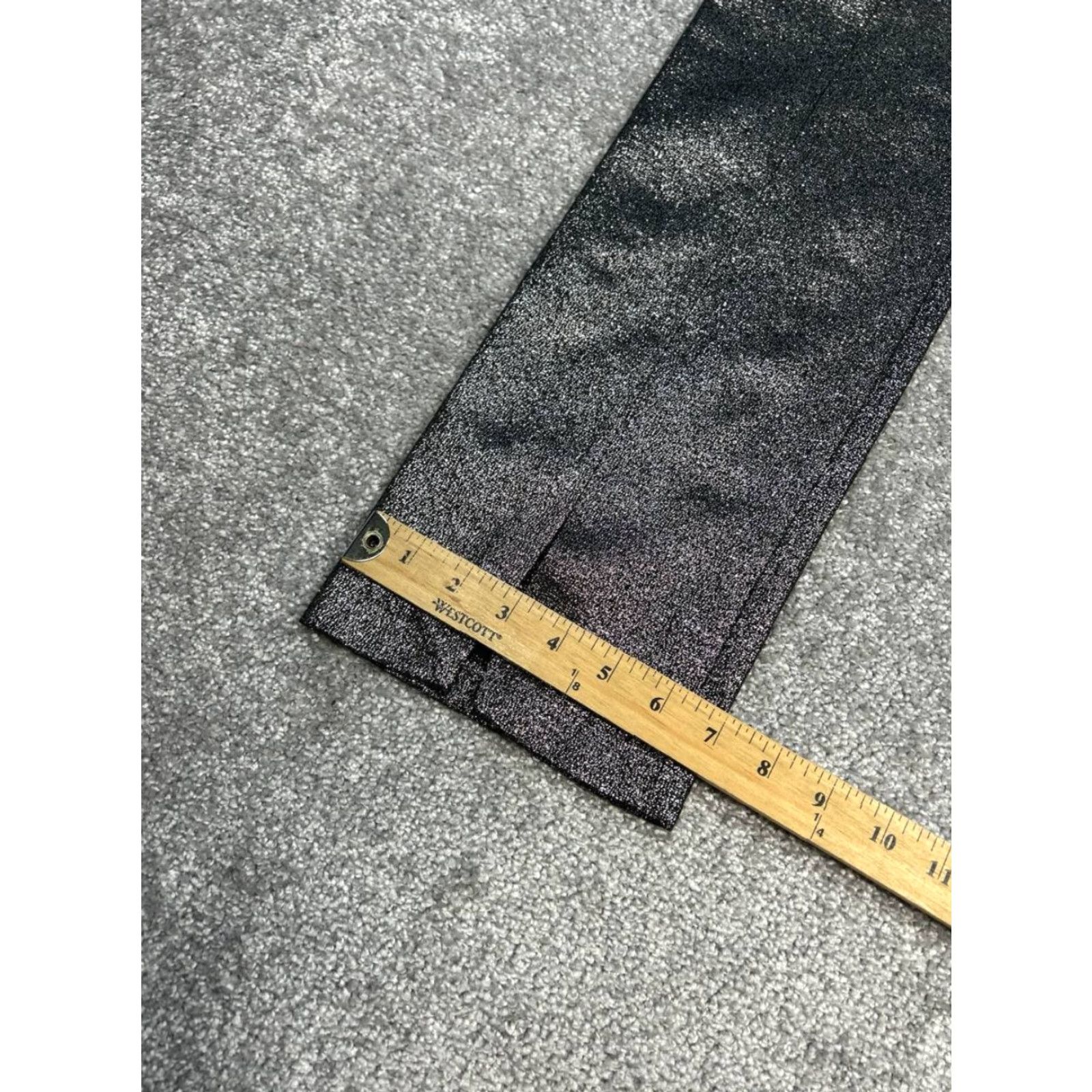 Zara Zara Gray Mid Rise Straight Leg Ankle Pants Womens XS Slit Casual Outdoor Size 26" / US 2 / IT 38 - 3 Thumbnail