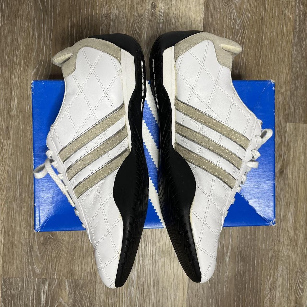 Adidas × Vintage y2k adidas goodyear driving sneakers Size US 8 / EU 41 - 3 Thumbnail