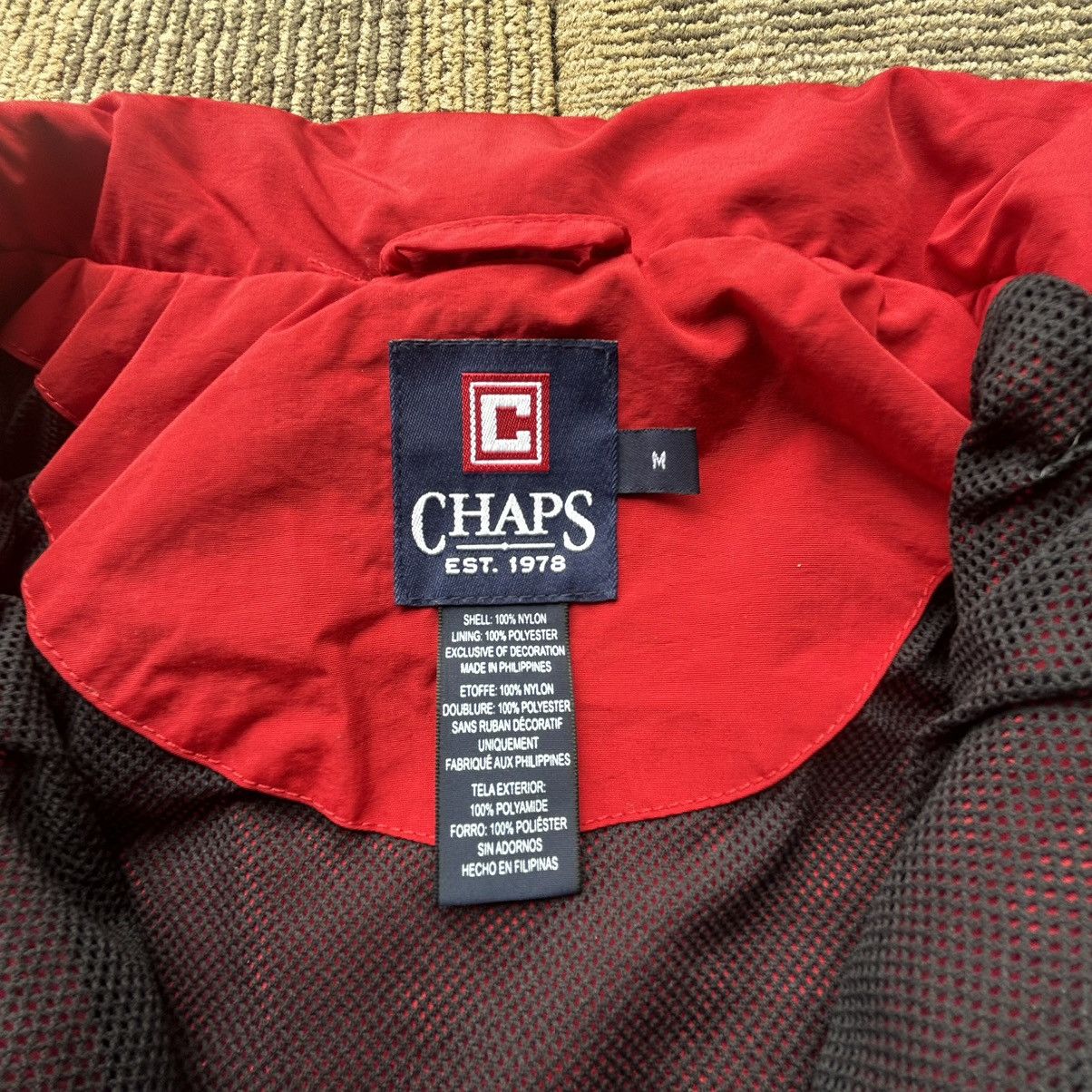 Chaps Ralph Lauren Vtg Chaps Ralph Lauren Red Anorak Pullover WindbreakerJacket Size US M / EU 48-50 / 2 - 3 Thumbnail