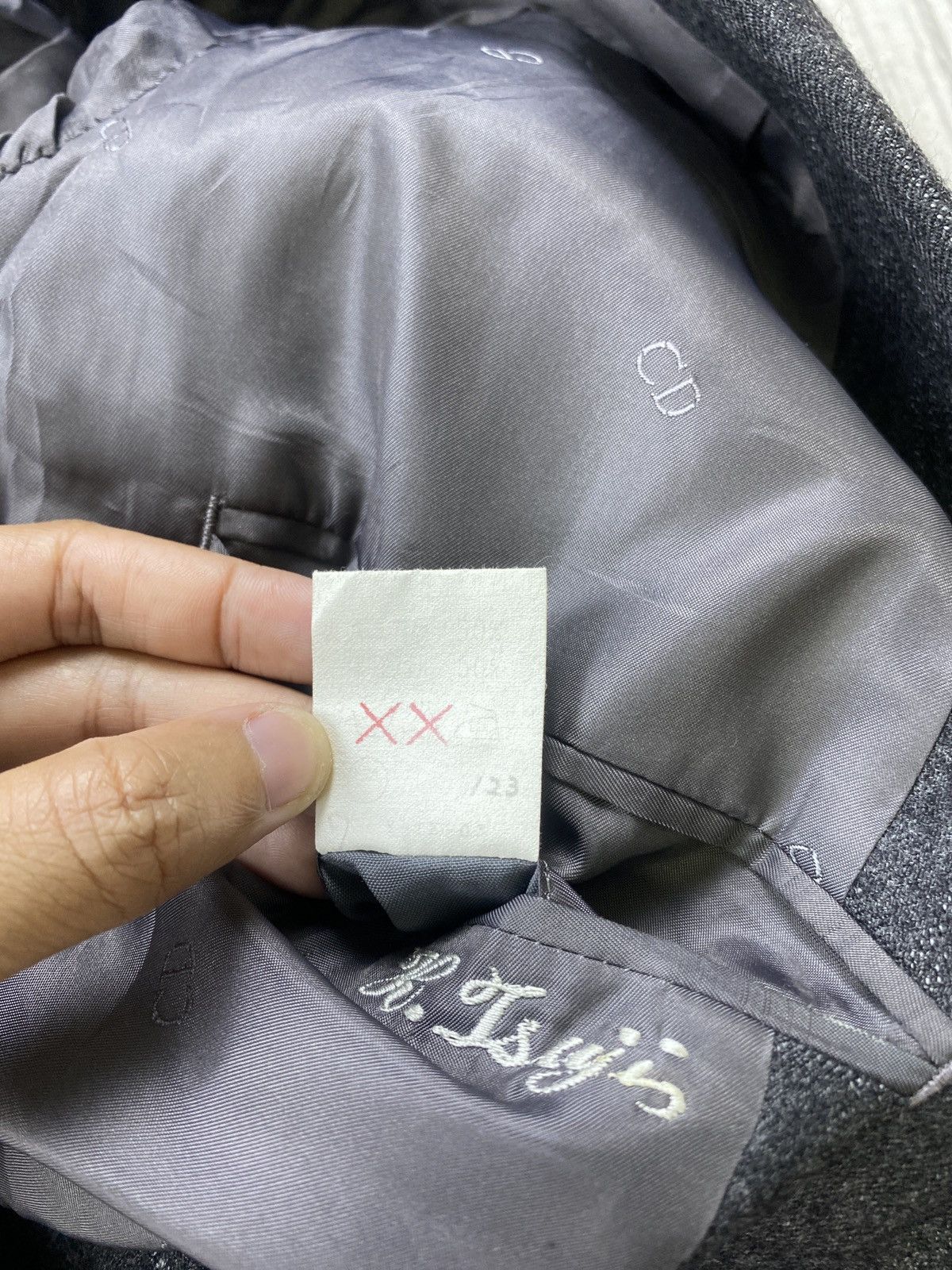 Christian Dior Monsieur 🔥 Christian Dior Wool Striped Blazer Size US M / EU 48-50 / 2 - 11 Thumbnail