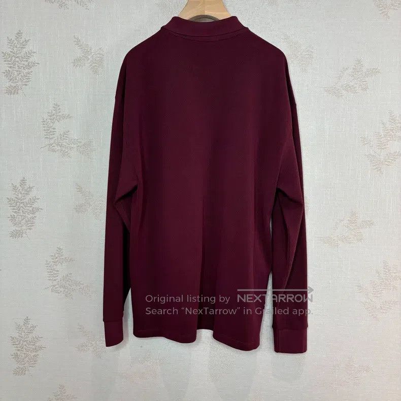 Miu Miu Miu Miu Size XS Angola Red Polo Neck Long Sleeve Size XS / US 0-2 / IT 36-38 - 2 Thumbnail