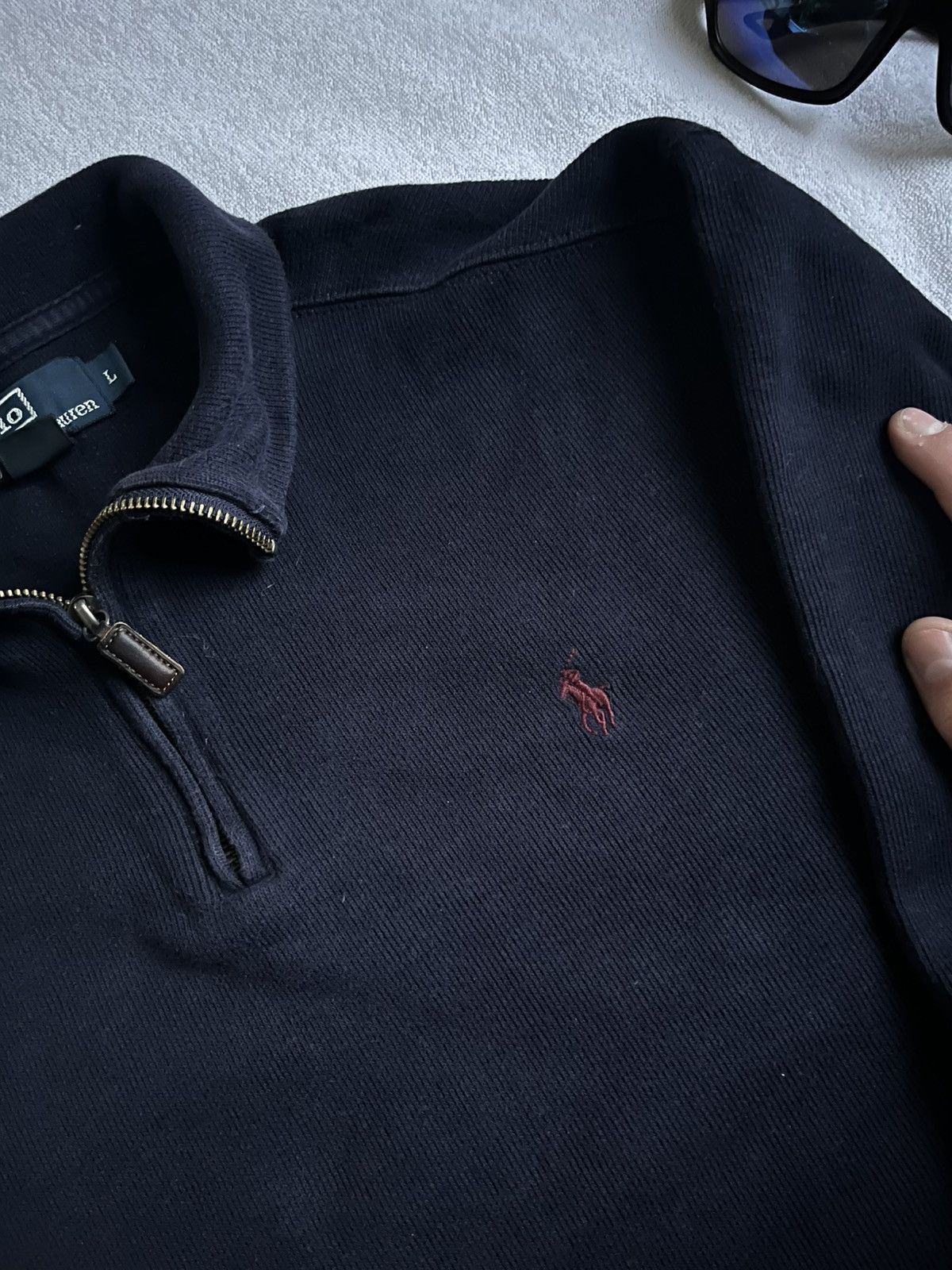 Polo Ralph Lauren Vintage Polo Ralph Lauren 1/3 Zip Sweatshirt – Size XL Size US L / EU 52-54 / 3 - 3 Thumbnail