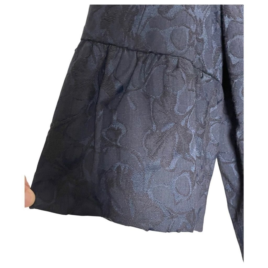Loft Loft by Ann Taylor Blue Black Jacket. Size XL / US 12-14 / IT 48-50 - 7 Thumbnail