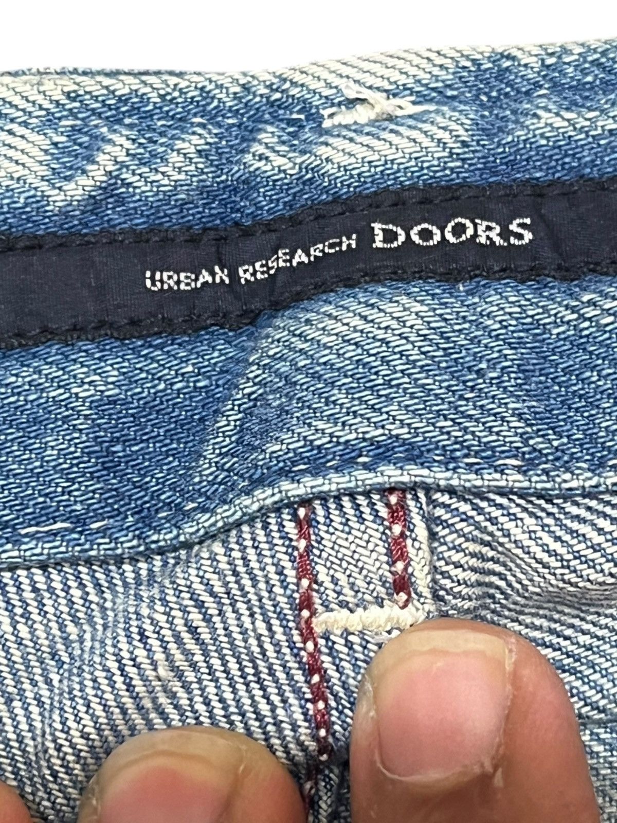 Japanese Brand × URBAN RESEARCH DOORS Vintage Urban Research Doors Mudwash Denim Size US 33 - 5 Thumbnail