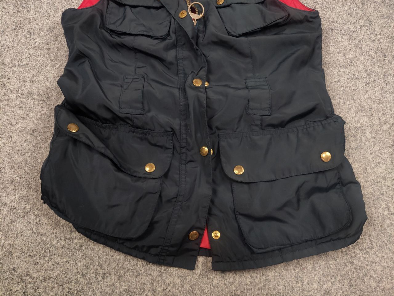 Barbour Barbour International Gold Navy Rainbow Vest Jacket Size M / US 6-8 / IT 42-44 - 5 Thumbnail