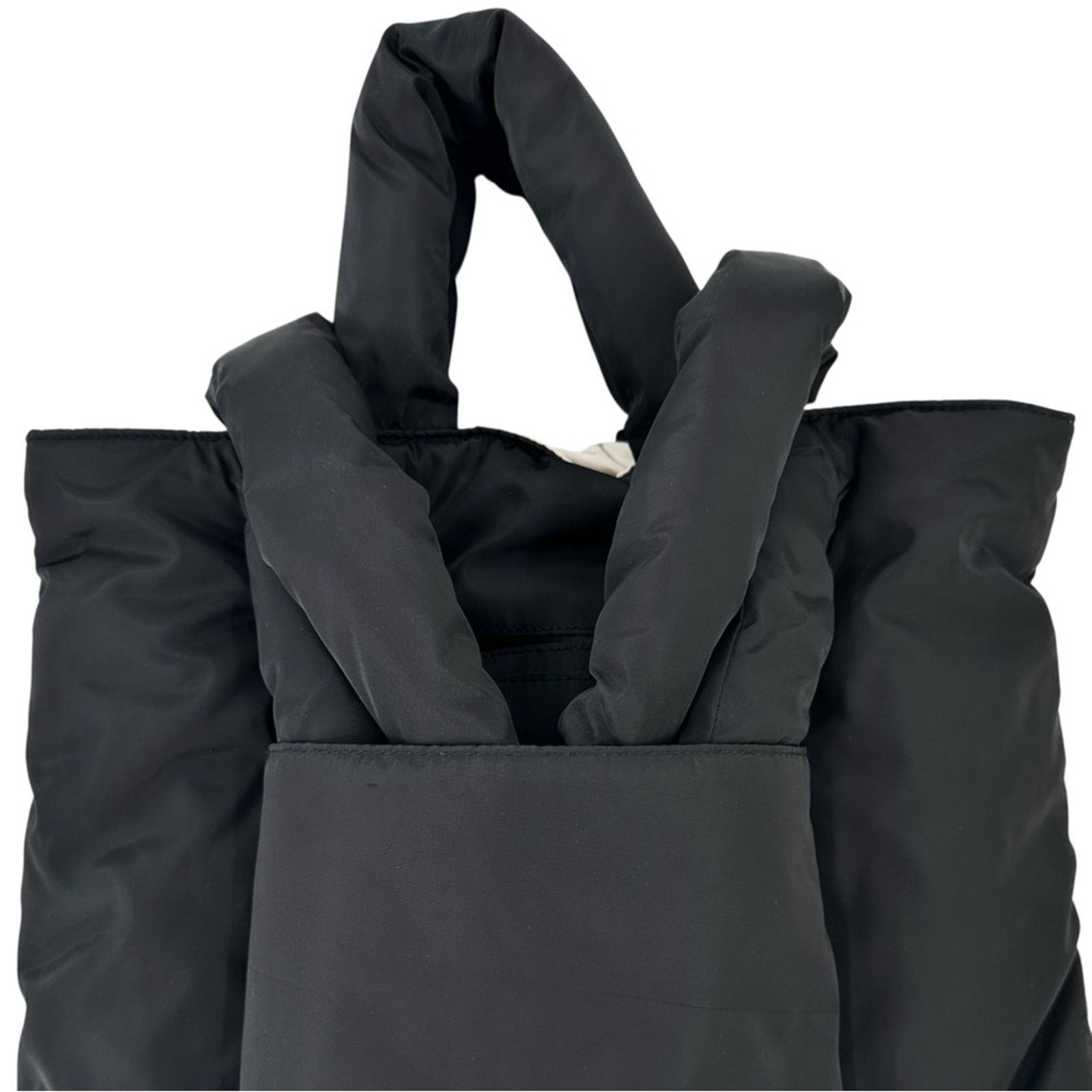 Dagne Dover Jemi Cargo Puff Tote - Black Nylon Puffer Tote Bag Size ONE SIZE - 12 Thumbnail