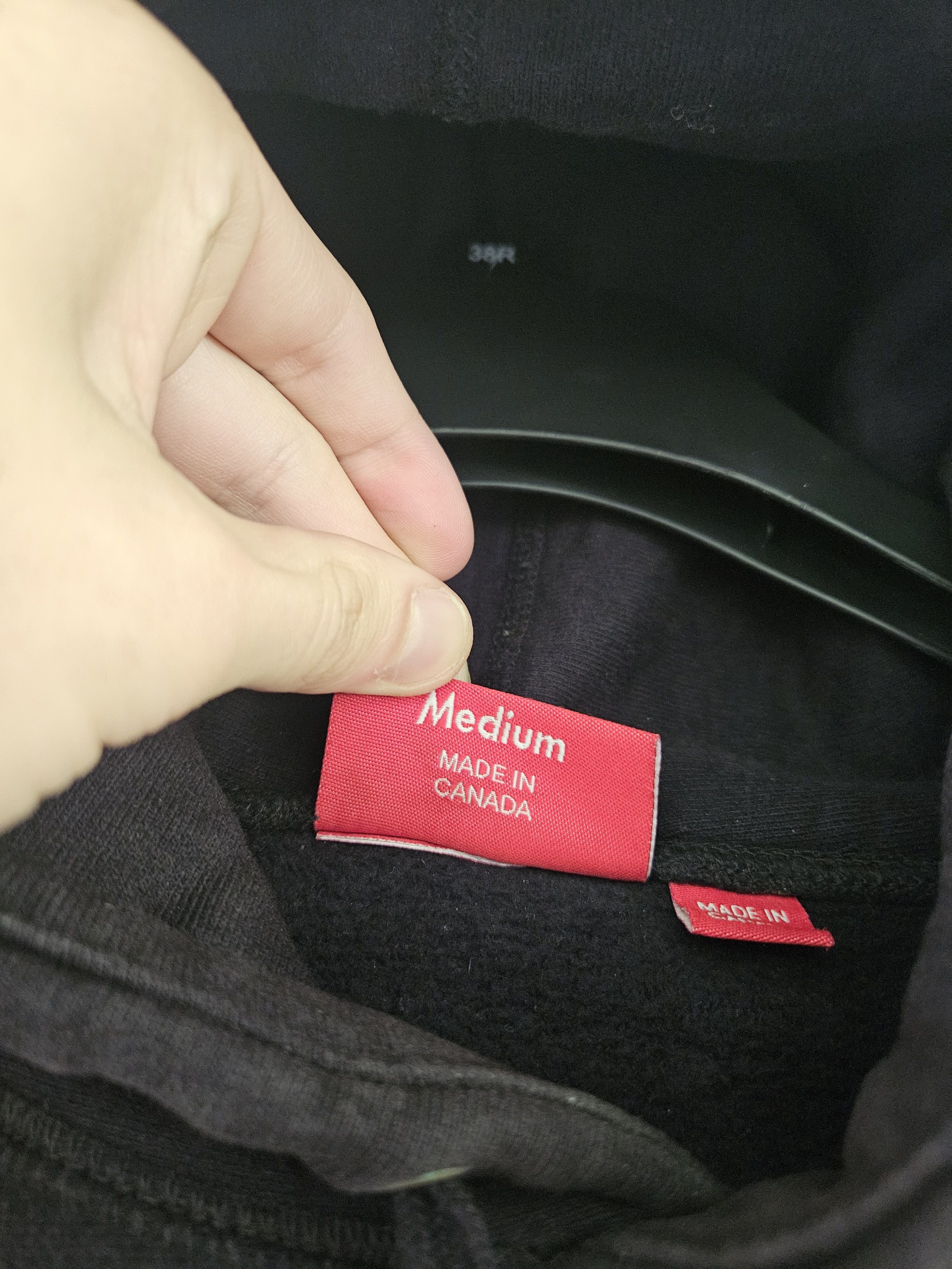 Supreme Supreme Trademark Logo Black Red Hoodie Size US M / EU 48-50 / 2 - 8 Thumbnail