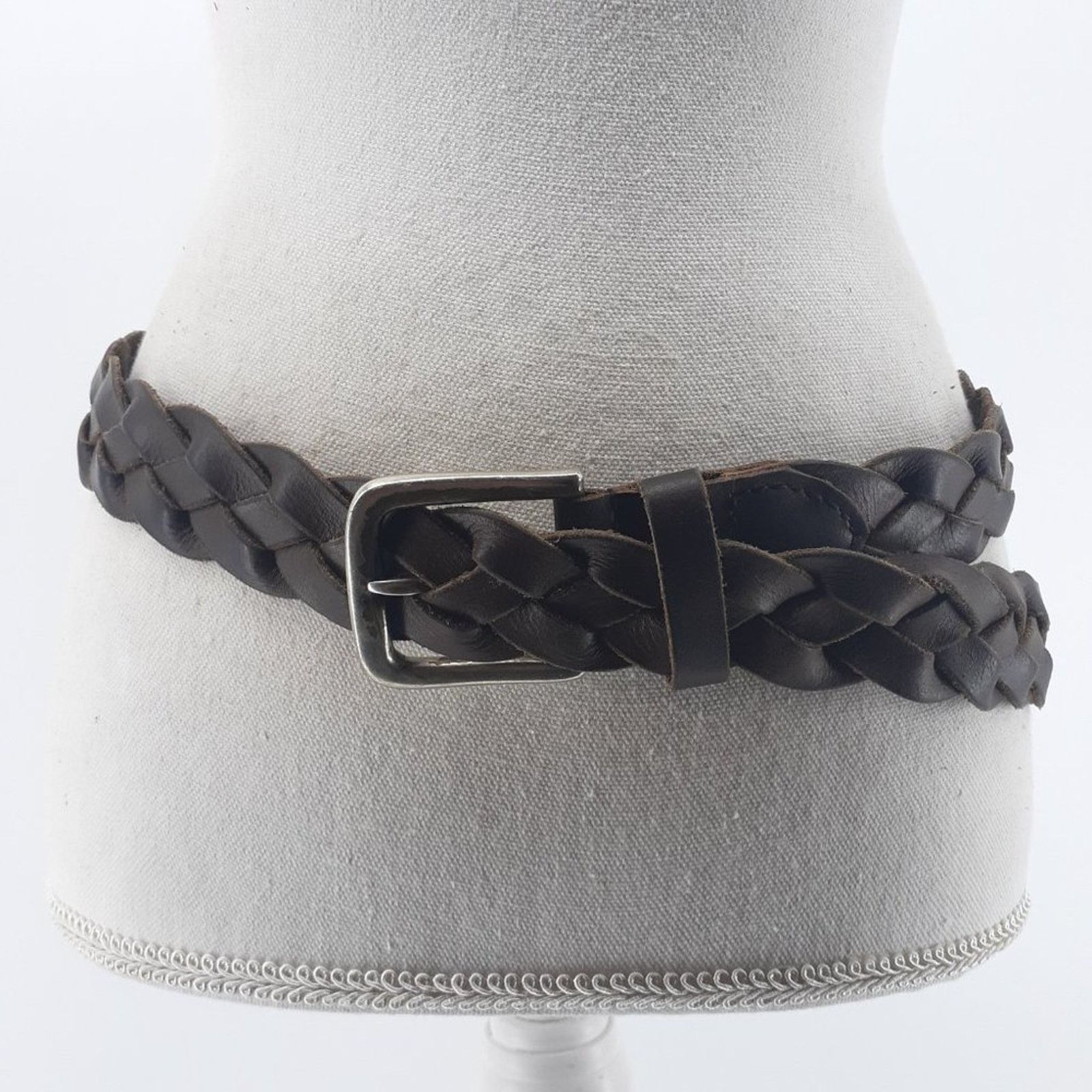 Aeropostale Aeropostale Distressed Buckle Single Prong Silver Size L/XL Size ONE SIZE - 5 Thumbnail