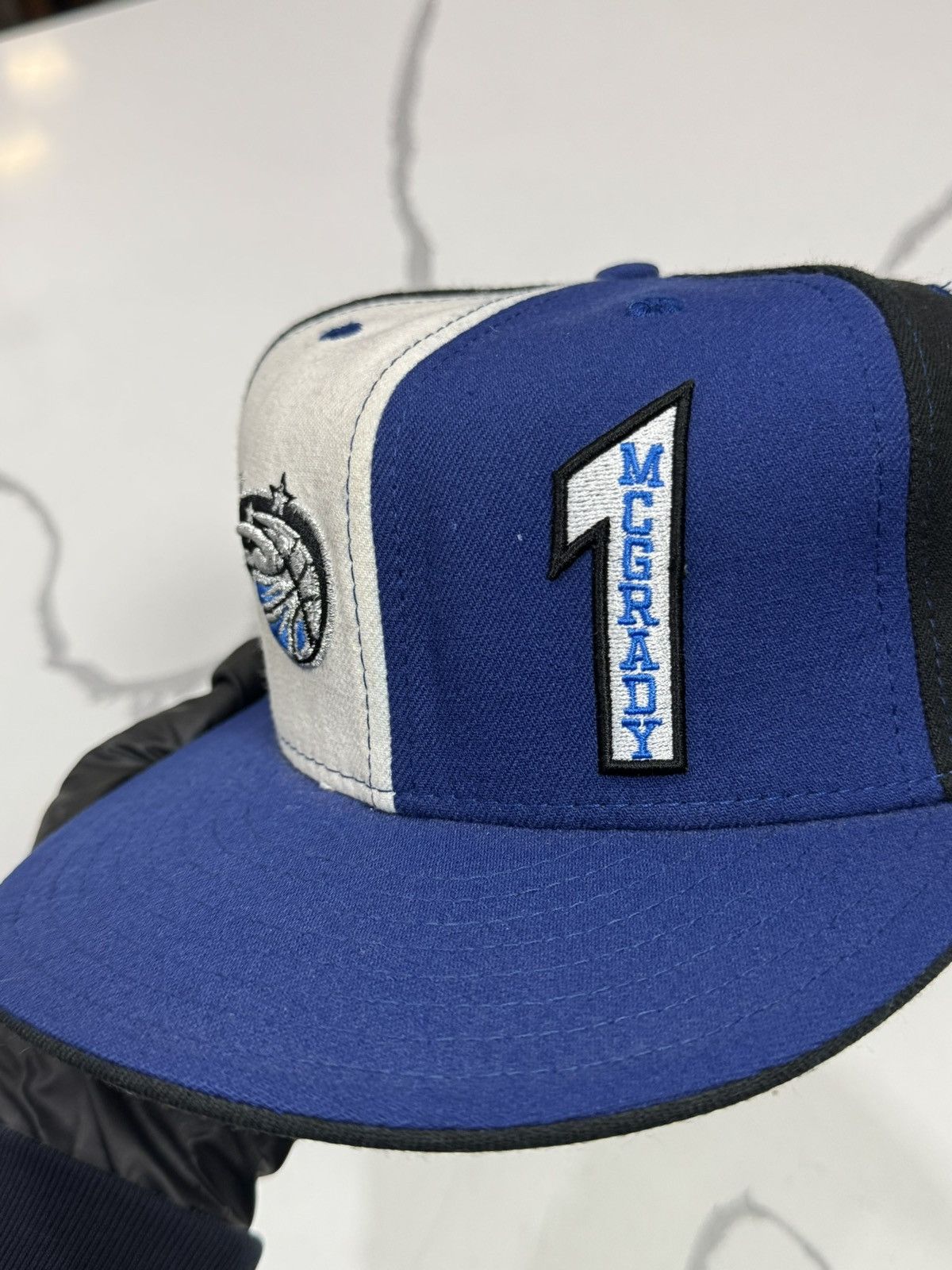 New Era Vintage Orlando Magic Tracy McGrady Embroidered Fitted Cap Size ONE SIZE - 7 Thumbnail