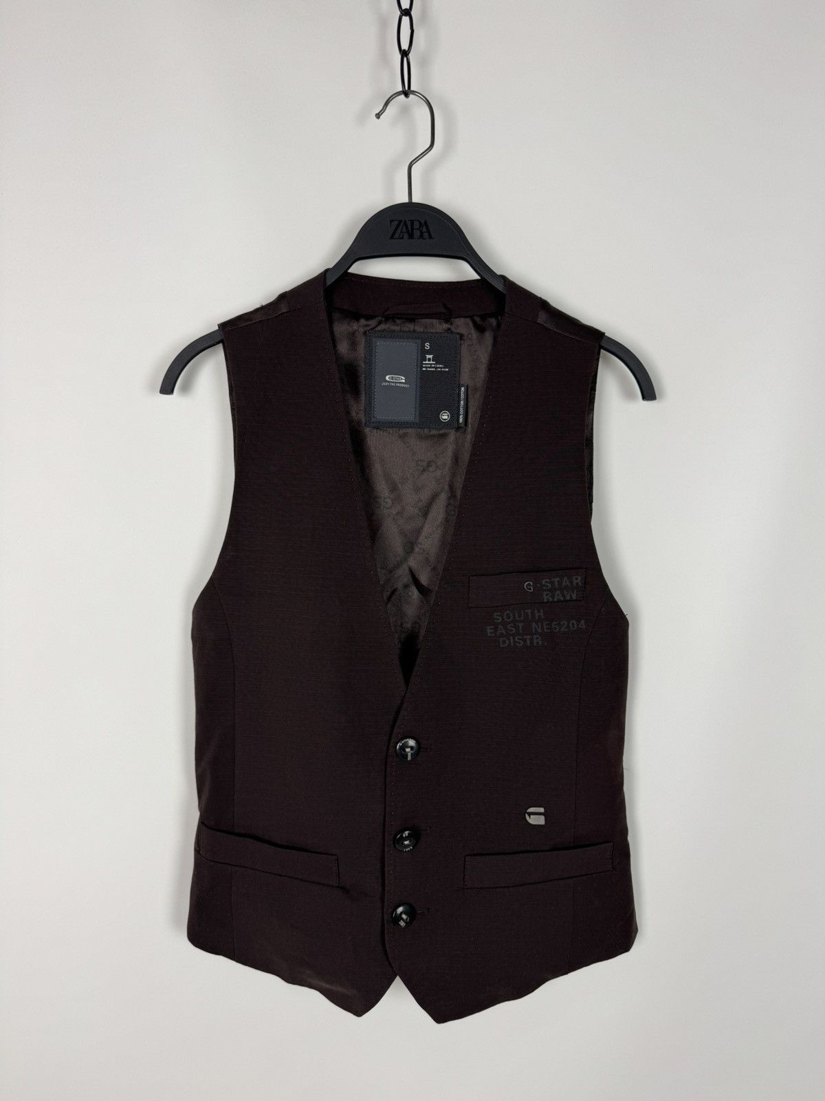 G-Star G-Star Brown Track Gilet Size US S / EU 44-46 / 1 - 1 Thumbnail