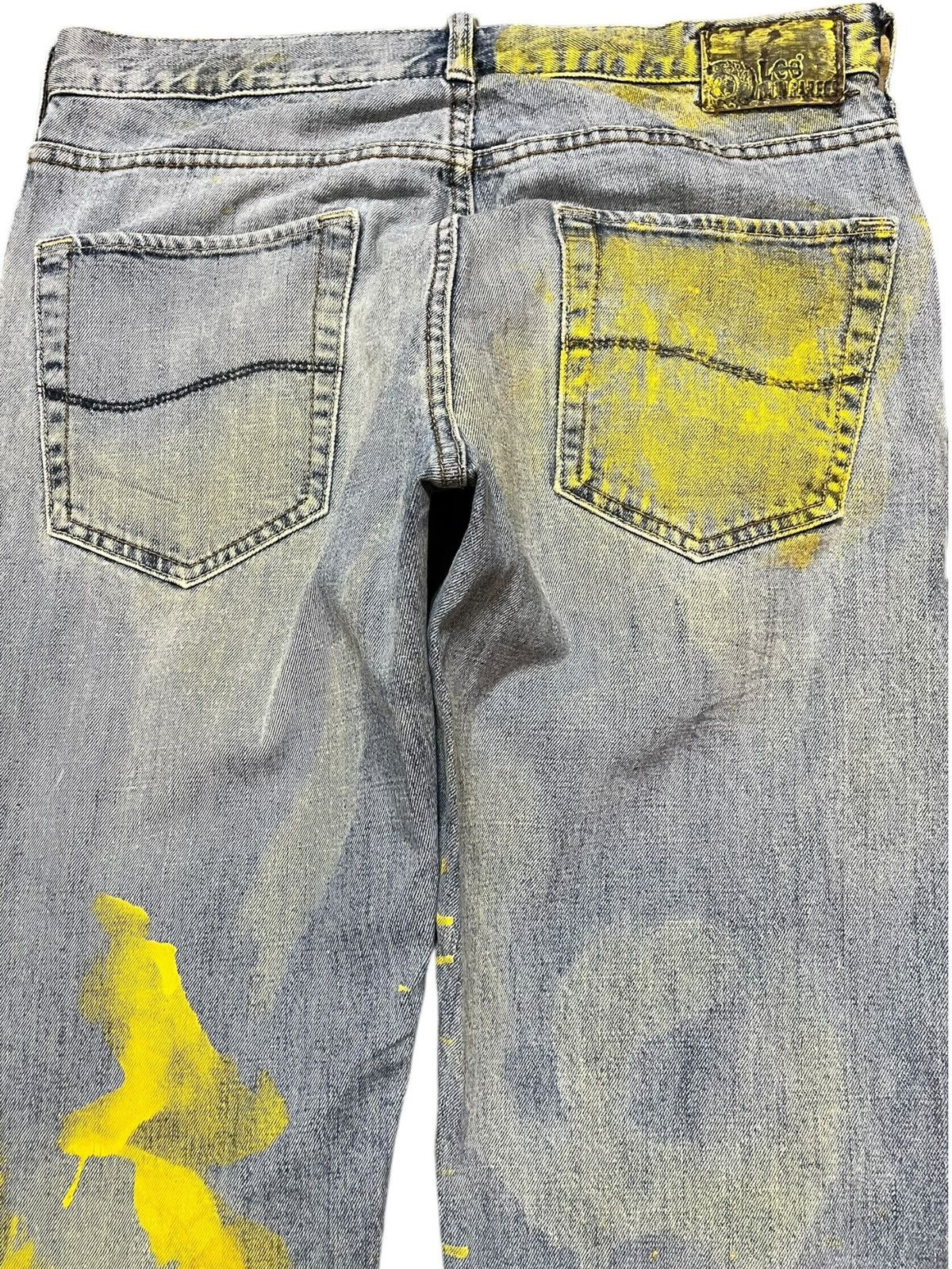 Lee Vintage Lee Dungree Paint Splatter Denim Size US 30 / EU 46 - 7 Thumbnail