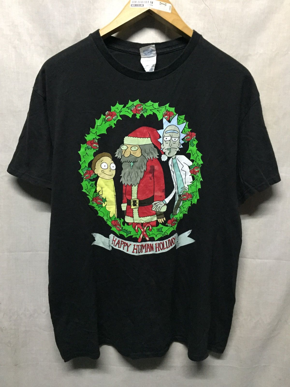 Cartoon Network Rick and Morty Happy Human Holiday Tee Size US L / EU 52-54 / 3 - 1 Thumbnail