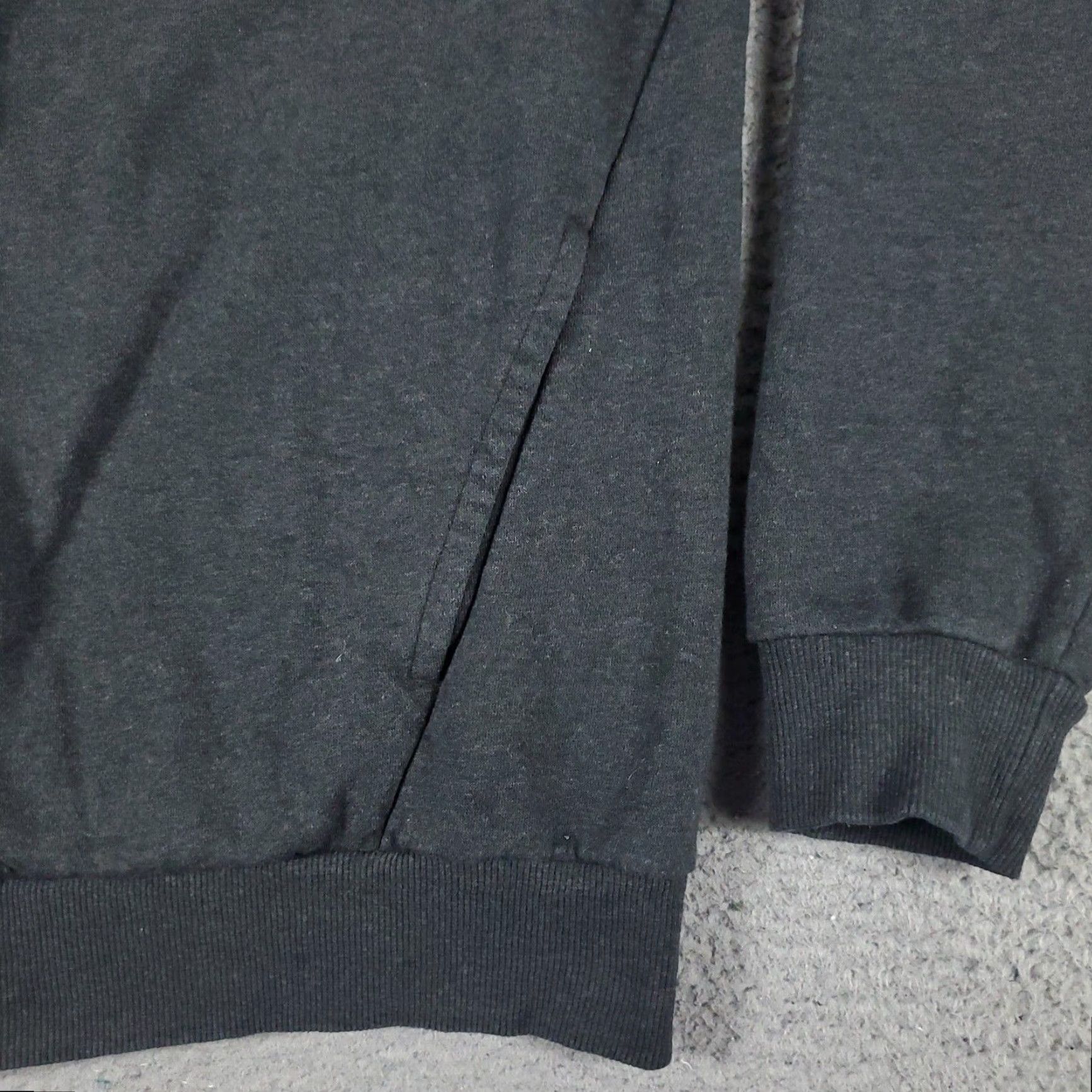 Puma Puma Mens Sweater Medium Gray Logo Full Zip Casual Sweatshirt Size US M / EU 48-50 / 2 - 5 Thumbnail