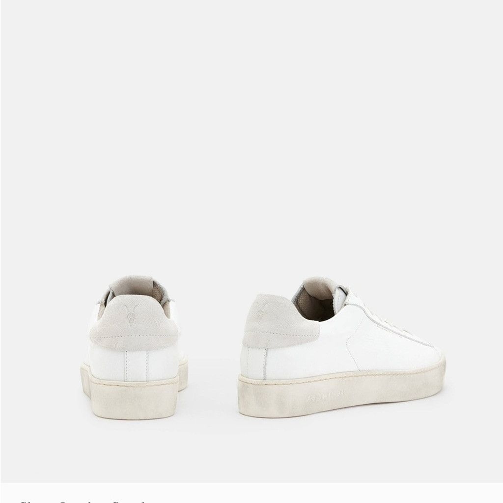 Allsaints All Saints Shana Sneaker in White, EU Size: 40 Size US 10 / IT 40 - 4 Thumbnail