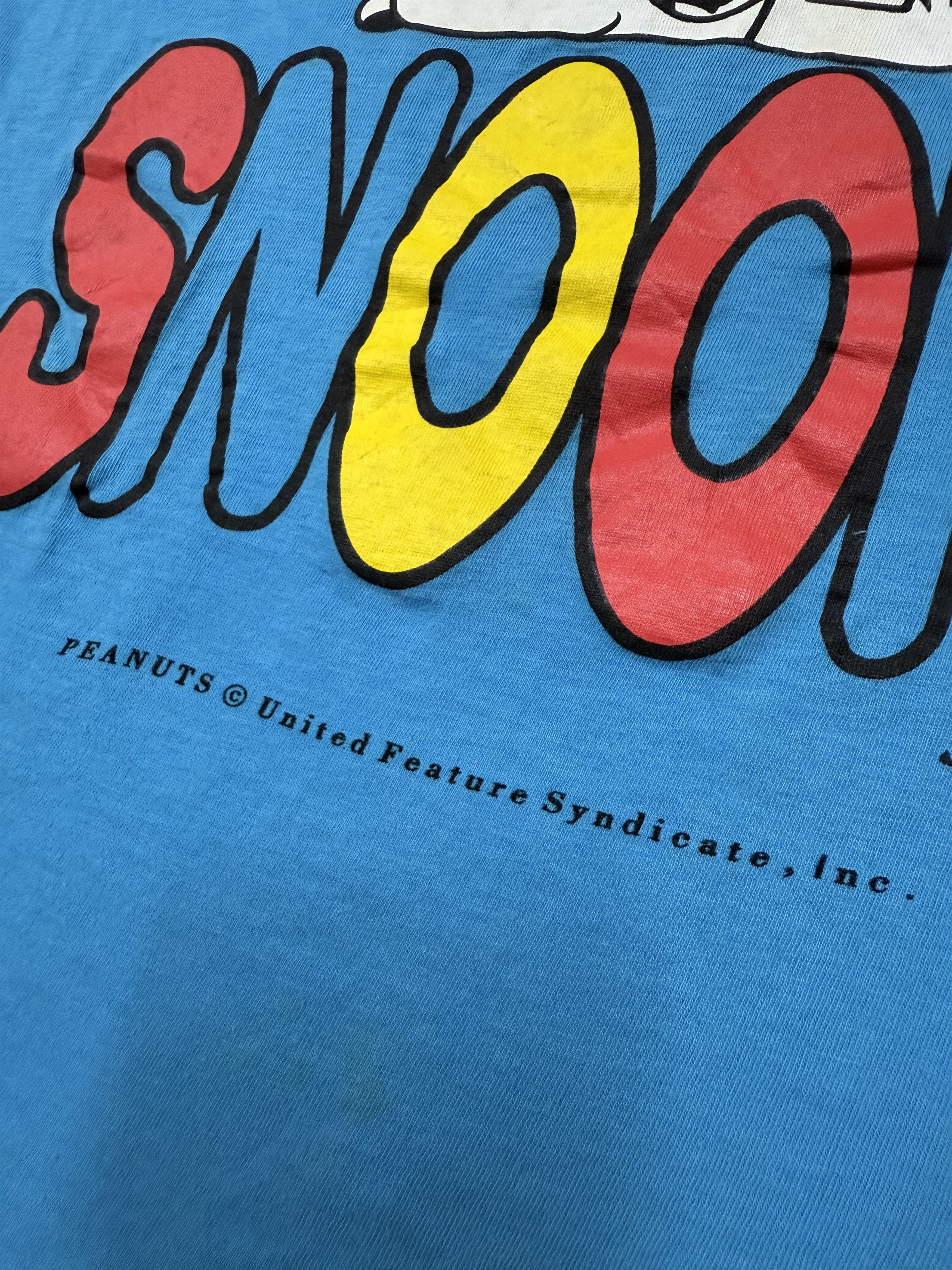 Cartoon Network × Peanuts × Vintage Vintage 90s Peanuts United Feature Syndicate Croped Tshirt Size S / US 4 / IT 40 - 5 Thumbnail