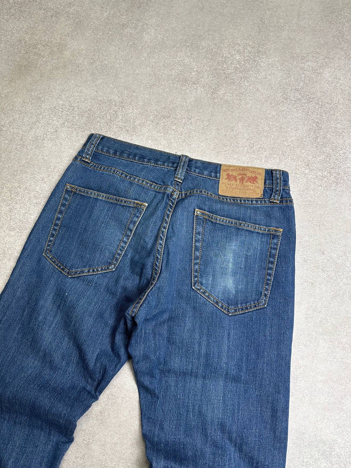 Stussy Vintage Stussy Denim Jeans Rare Pants Y2K Baggy Size US 29 - 2 Thumbnail