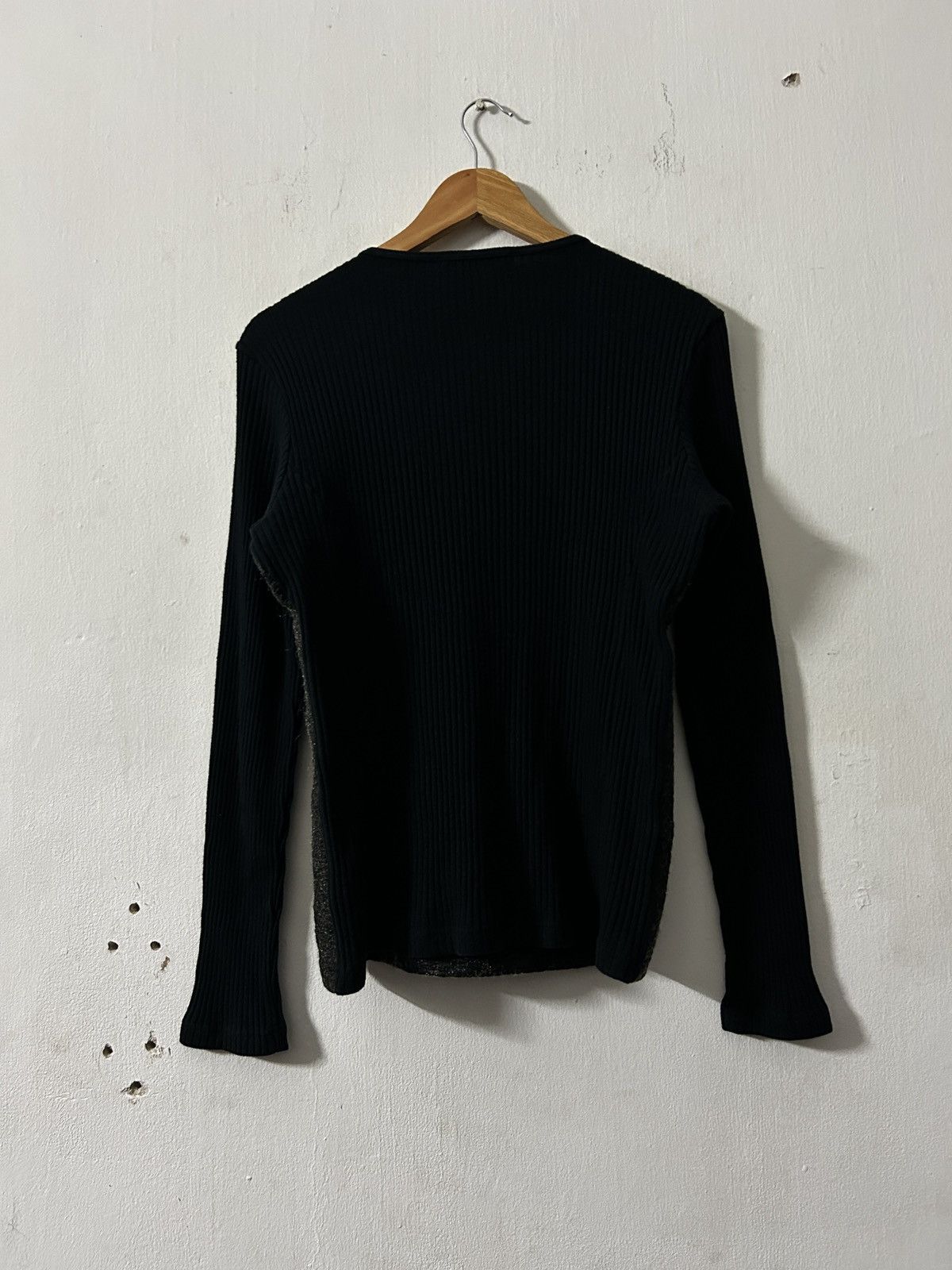 5351 POUR LES FEMMES 2000s Japanese Brand 5351 Pour Les Hommes hybrid longsleeve Size M / US 6-8 / IT 42-44 - 6 Thumbnail