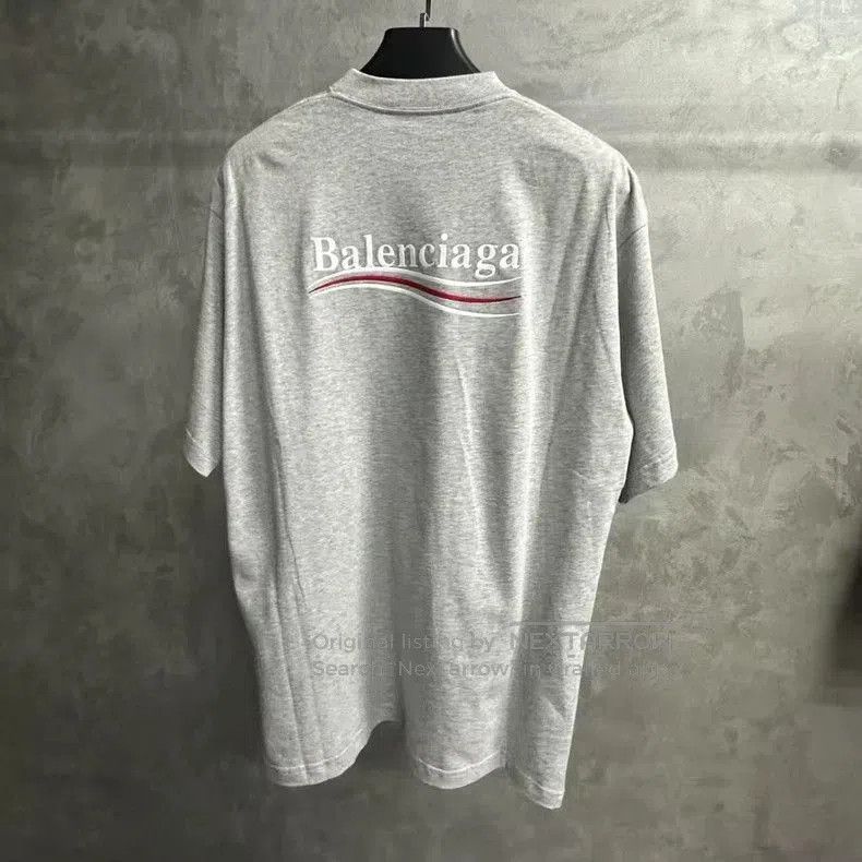 Balenciaga Balenciaga Grey Coke Oversized Short Sleeve T. Size US XS / EU 42 / 0 - 2 Thumbnail