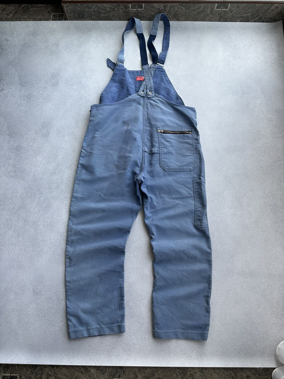 Vintage Vintage Adolph Lafont French Workwear Overall Suit 60-70s Size US 36 / EU 52 - 5 Thumbnail