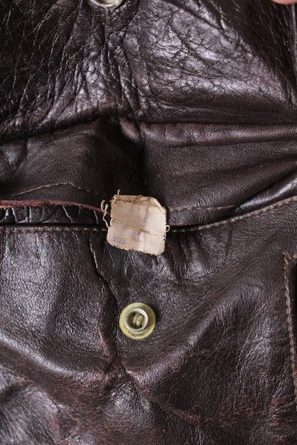 Other VTG 50s Horsehide Leather Jacket Windward Moto Biker Flight Size US M / EU 48-50 / 2 - 10 Thumbnail