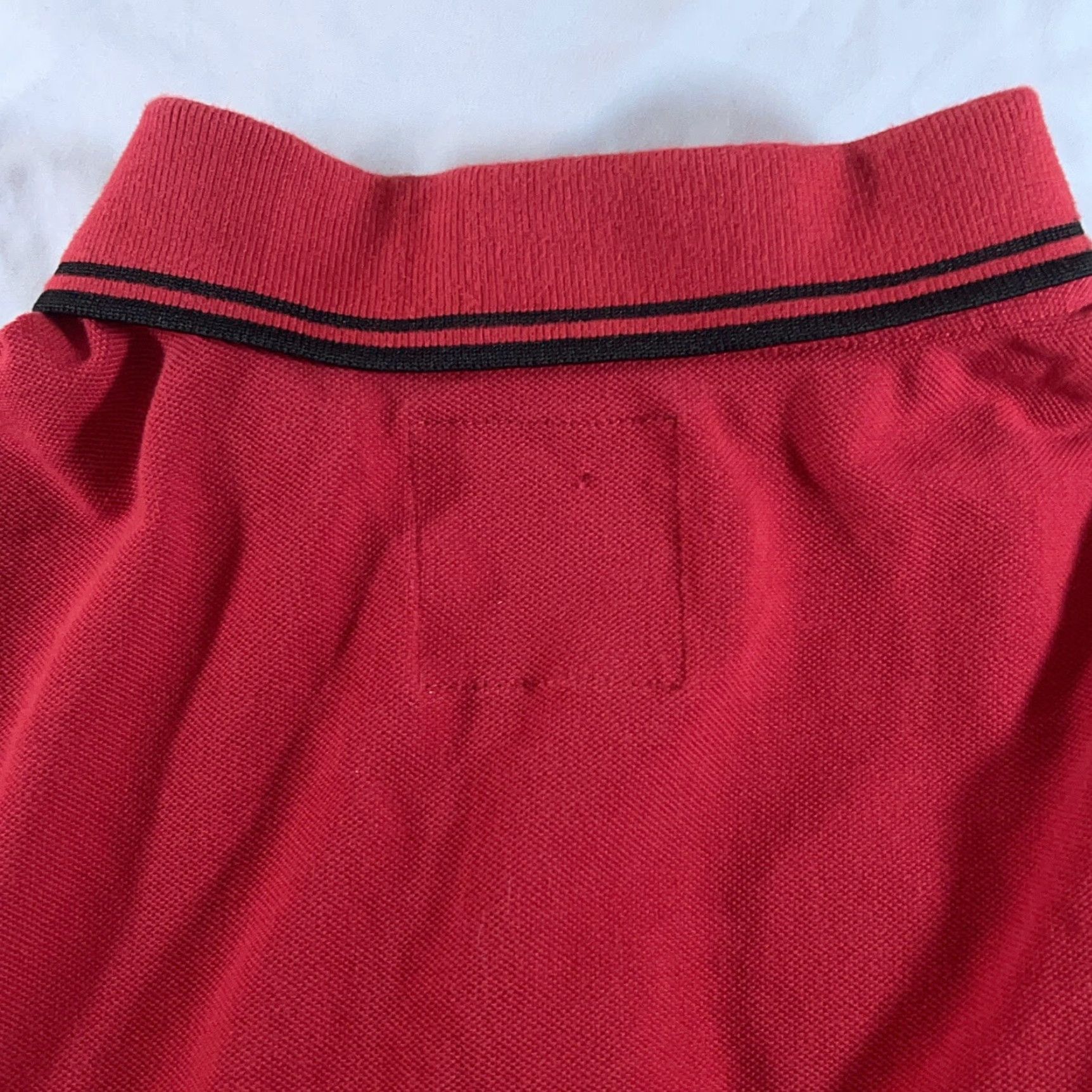 Vintage VINTAGE The Prodigy Ant Logo Official Band Slim Fit Red Polo Shirt Men's Size L RARE Size US L / EU 52-54 / 3 - 7 Thumbnail