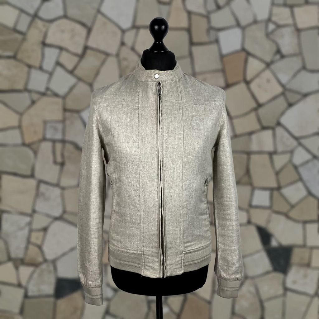Zara Zara Man Jacket Linen Beige S Mens Shirt Size US S / EU 44-46 / 1 - 1 Thumbnail