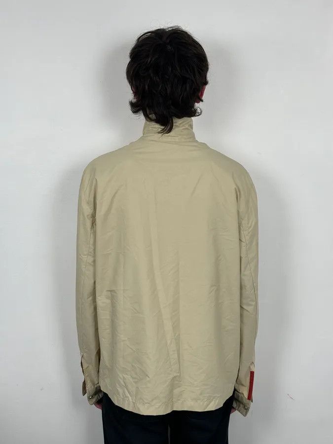 Prada 2000s Prada Beige Nylon Zip-Up Jacket Size US L / EU 52-54 / 3 - 3 Thumbnail