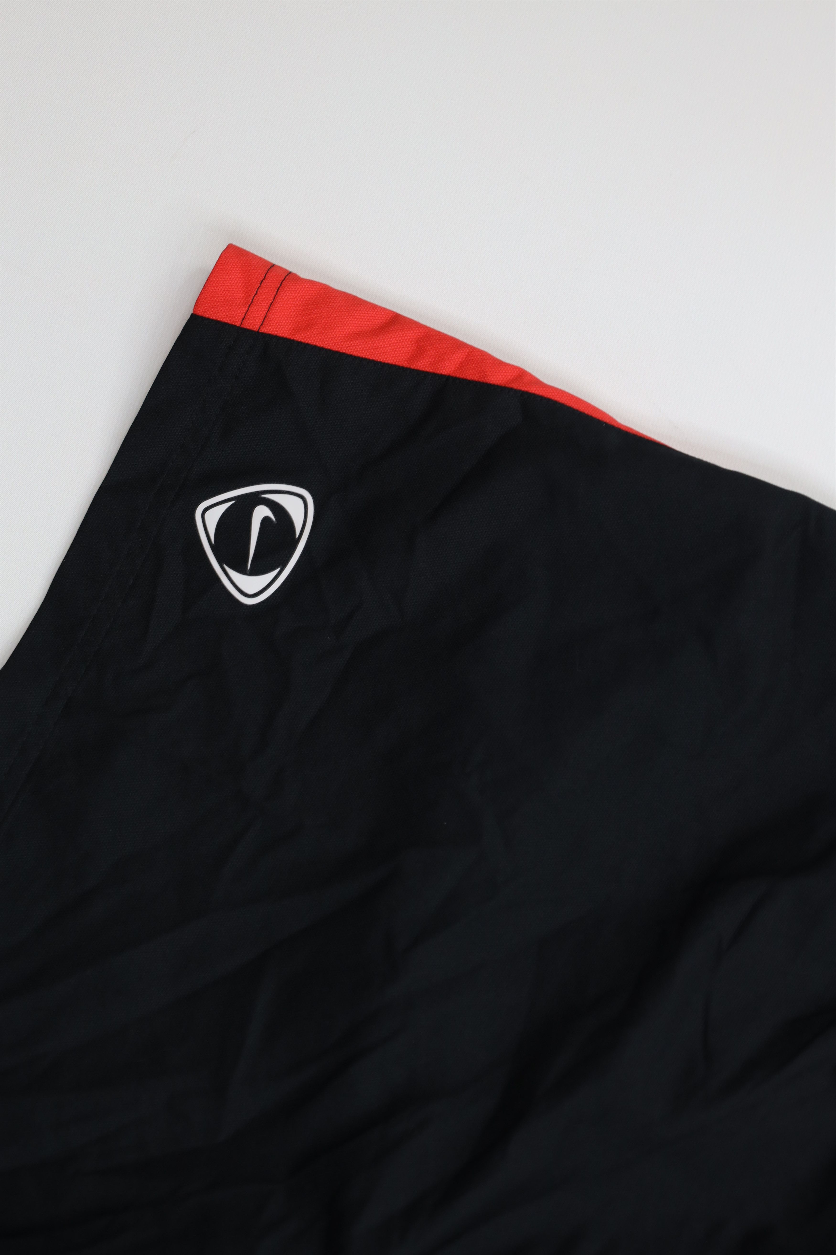 Nike Vintage Nike Total 90 Mini Swoosh Lined Soccer Shorts Black Size US 38 / EU 54 - 5 Thumbnail